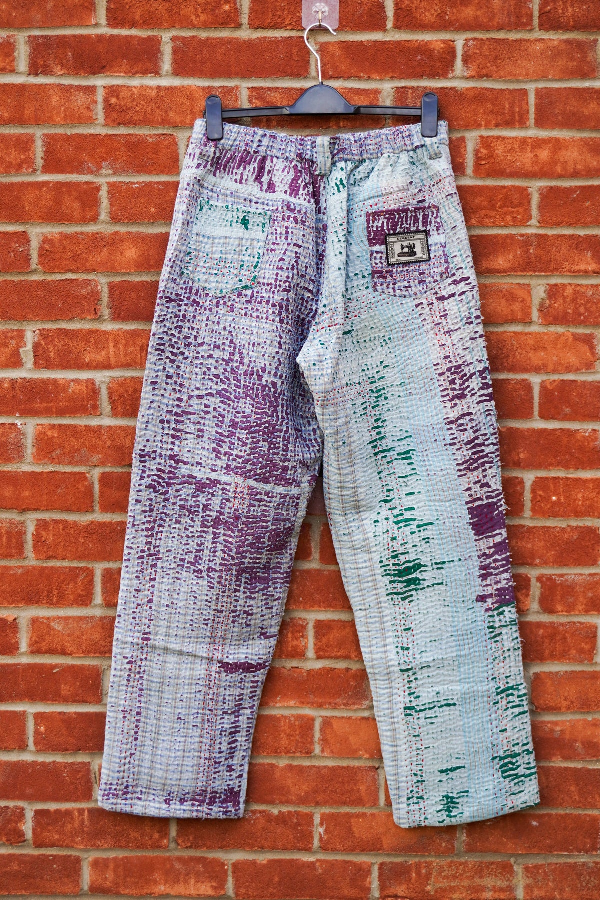 One of One Vintage Kantha Trousers (Unisex)