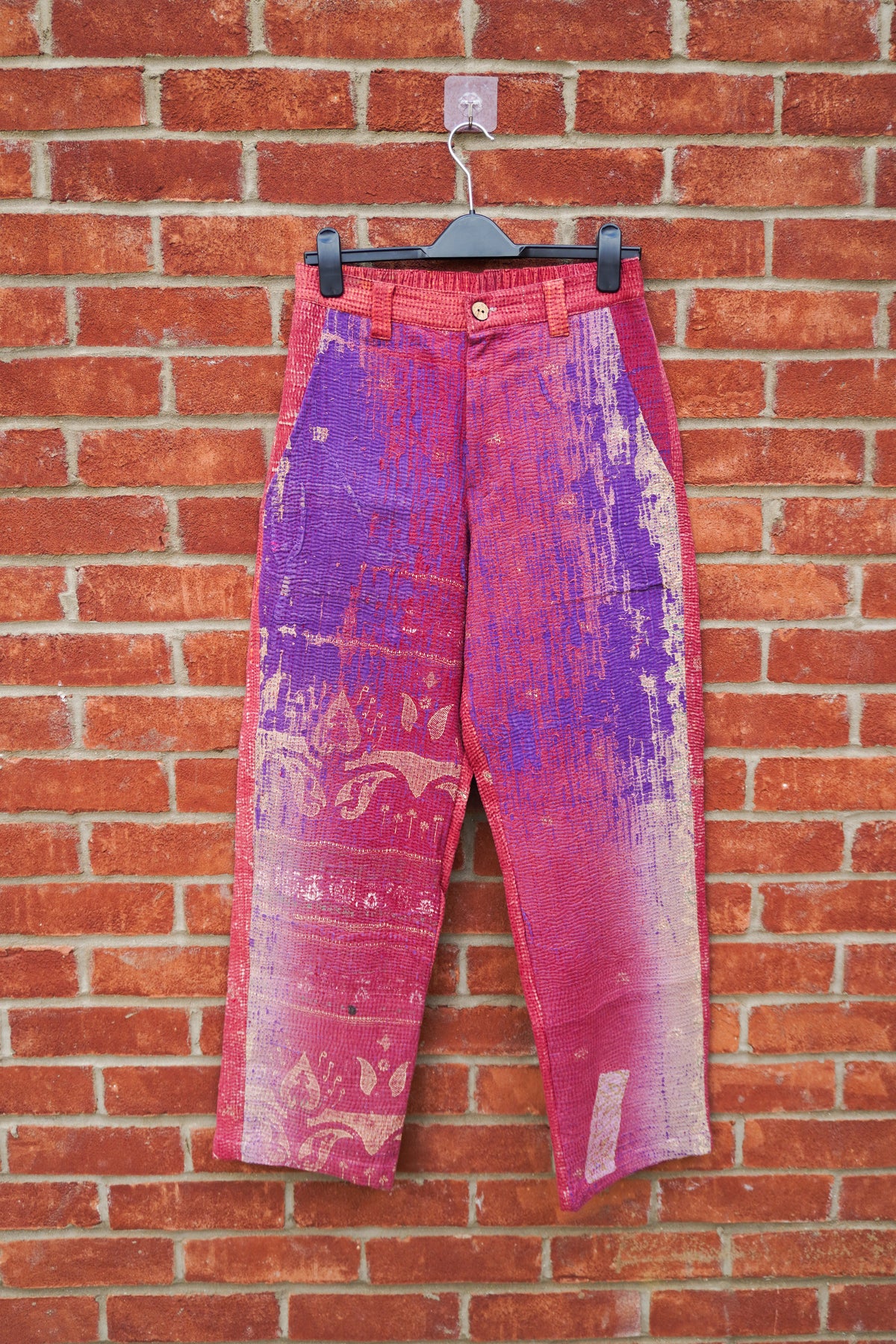 Ombré Kantha Trousers No. XXXVI — One of One