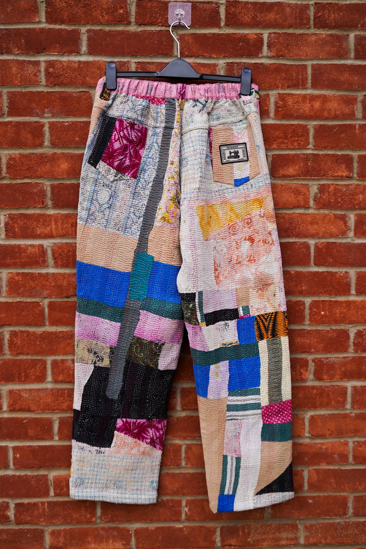 the Whole World Kantha Trousers No. LVII — One of One