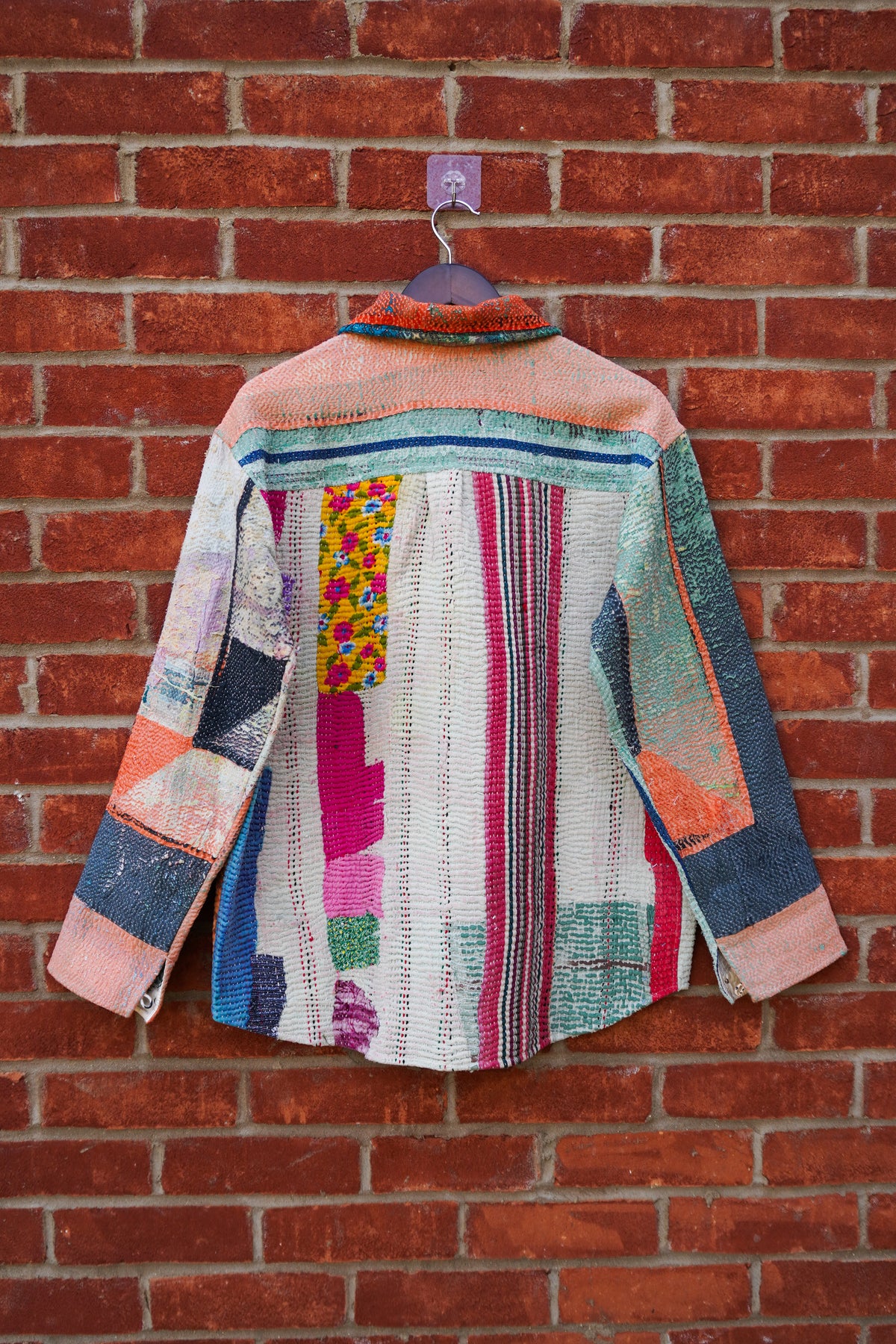 Garden of Eden - Boxy Fit Kantha Shirt