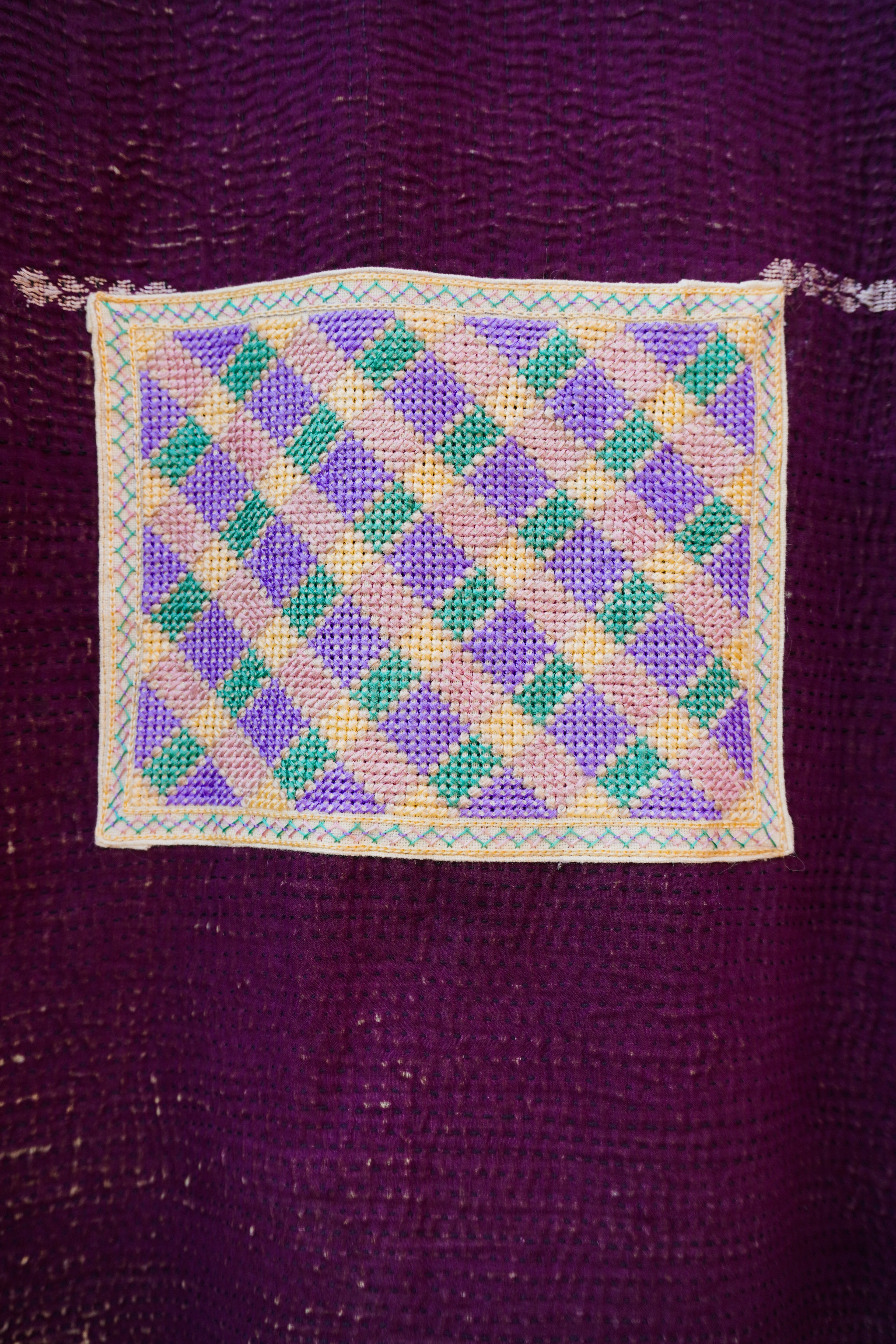Midnight Kantha Jacket No. I — One of One