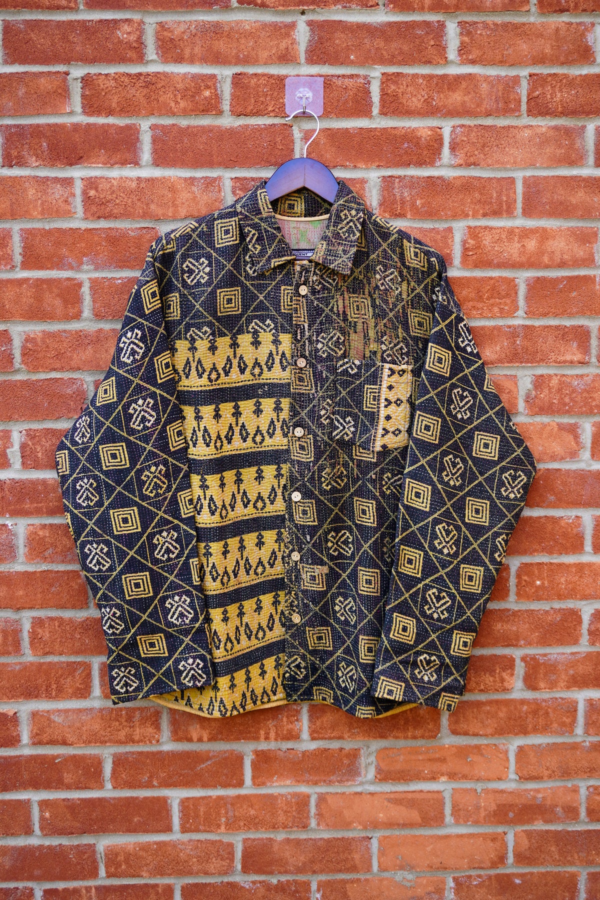 The Desert Loom - Boxy-fit Kantha Shirt