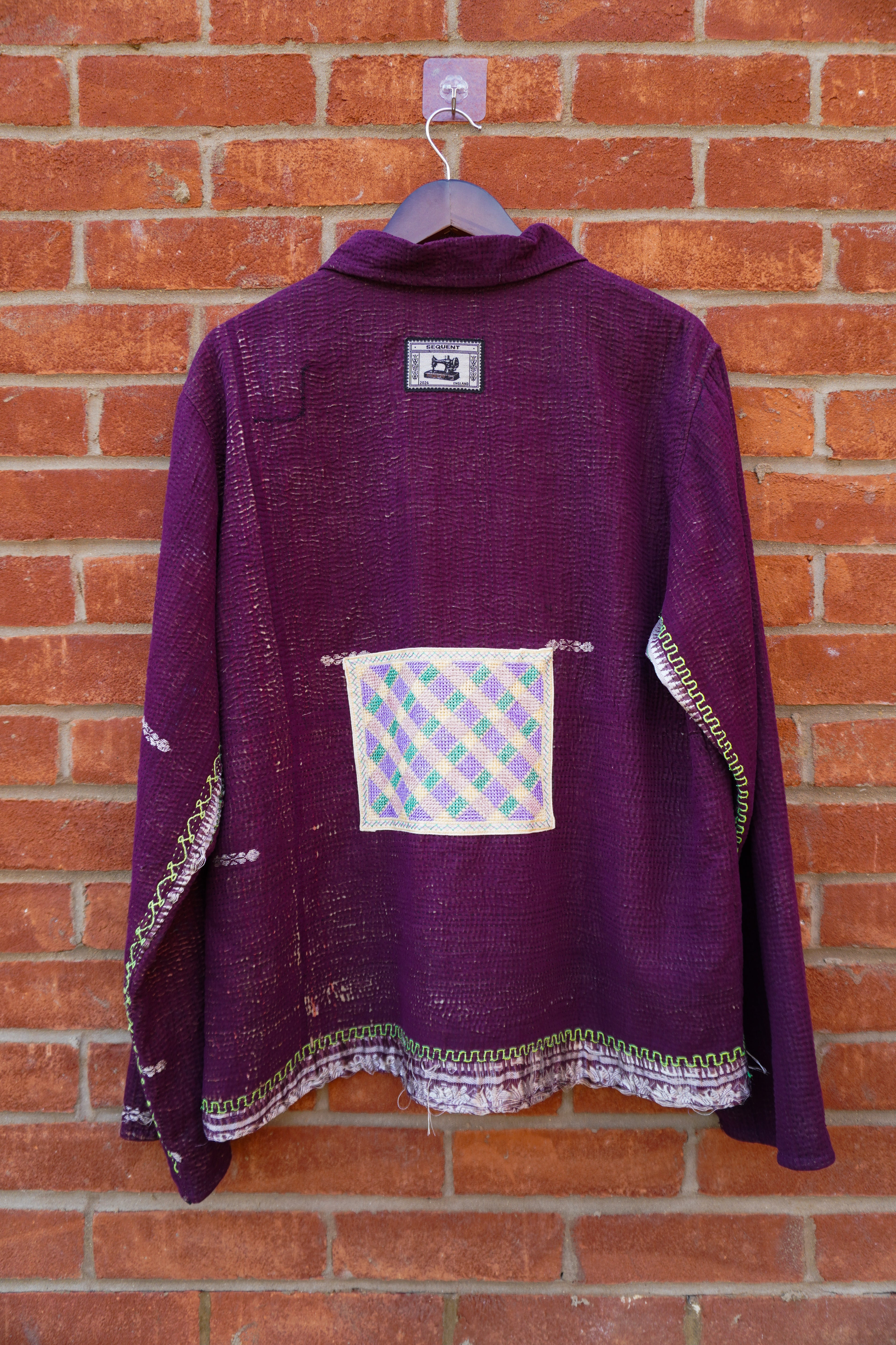 Midnight Kantha Jacket No. I — One of One