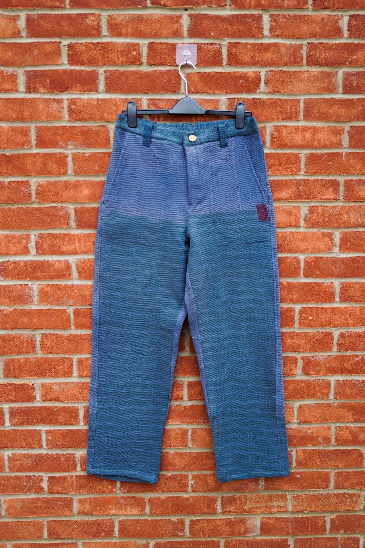 Indigo Kantha Trousers No. XLVIII — One of One