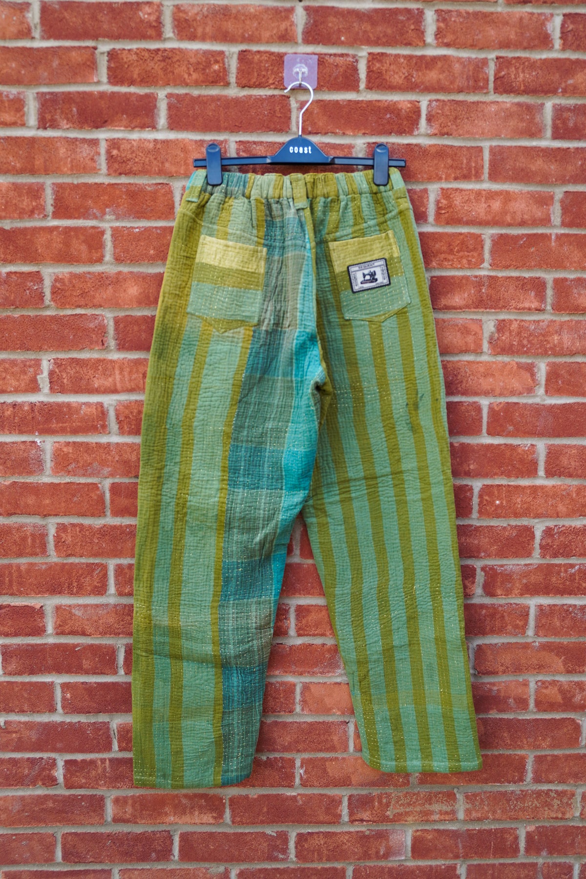 Forest Mist Kantha Trousers No. XXIX — One of One