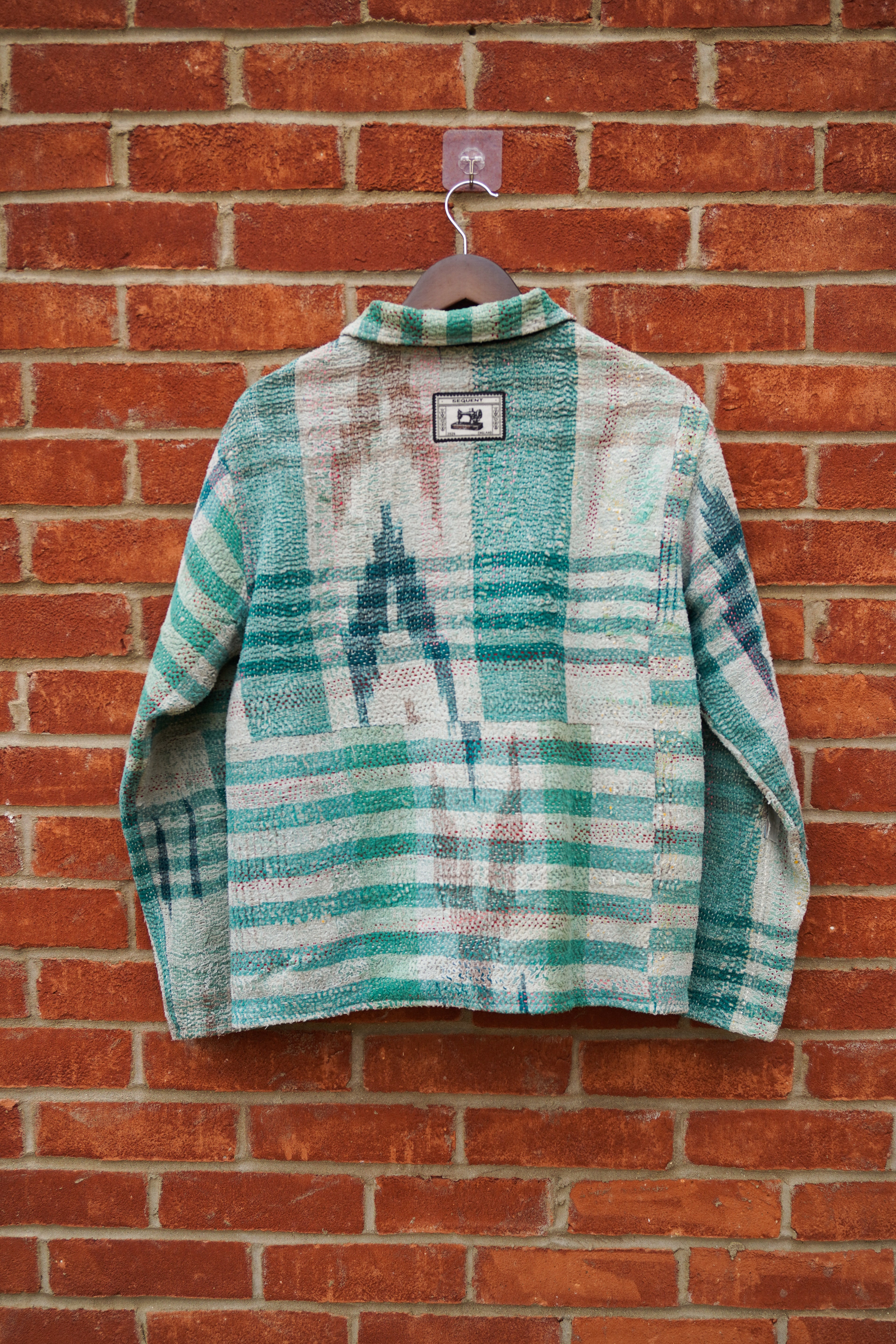 Plaid & Check Kantha Jacket No. II — One of One
