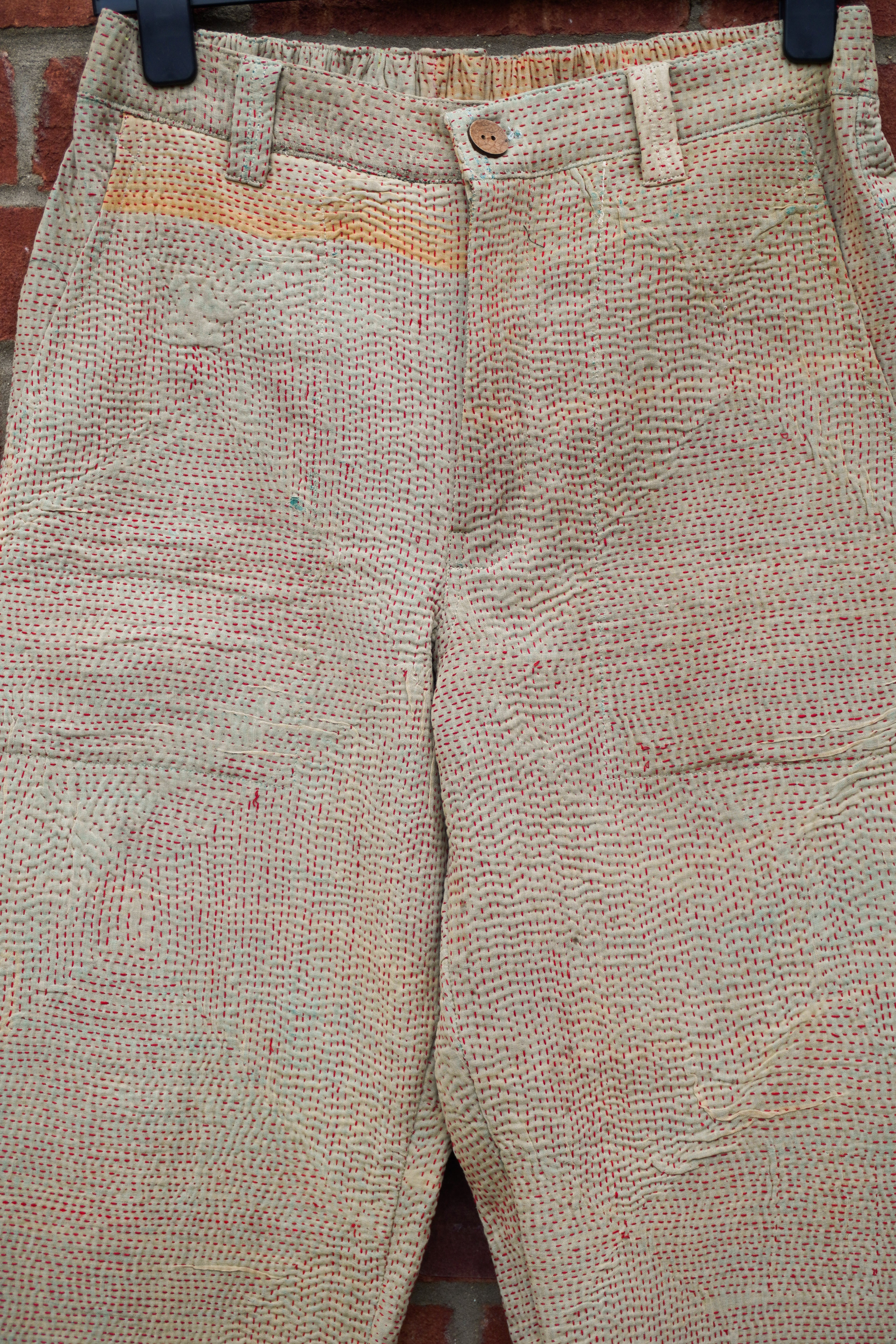 White Sand Kantha Trousers No. XXVIII — One of One