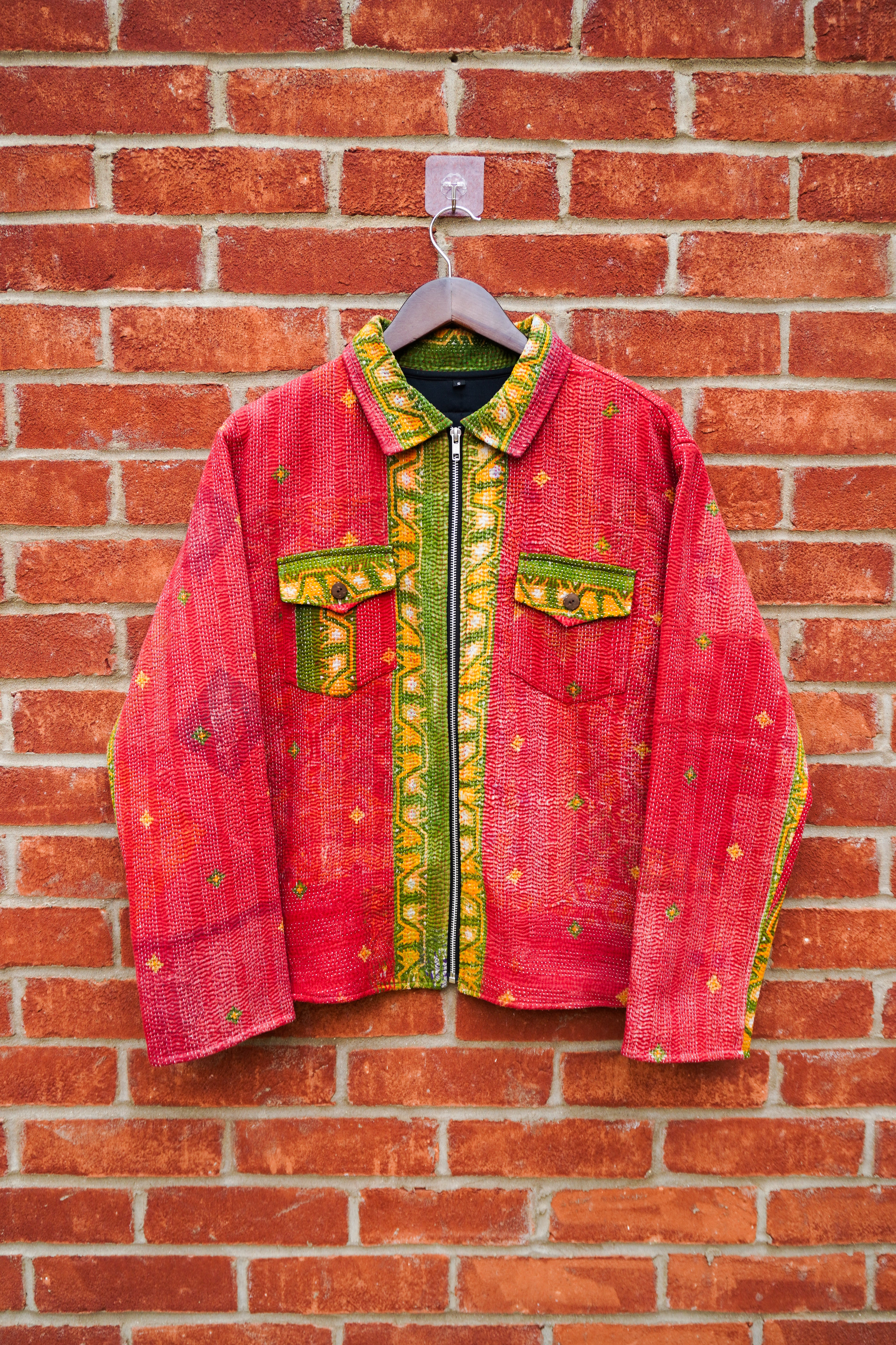 Warm Glow Kantha Jacket No. XVI — One of One