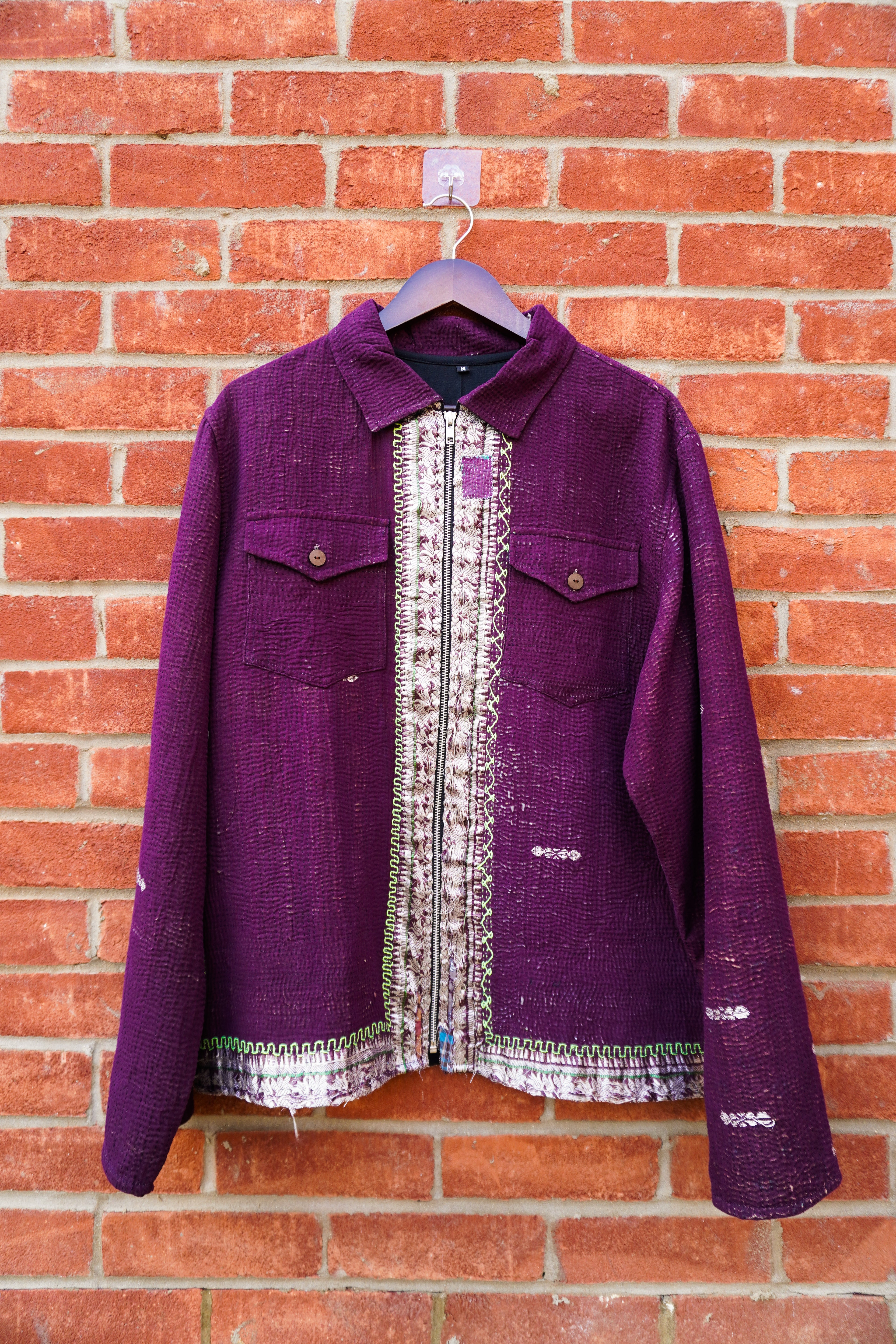 Midnight Kantha Jacket No. I — One of One
