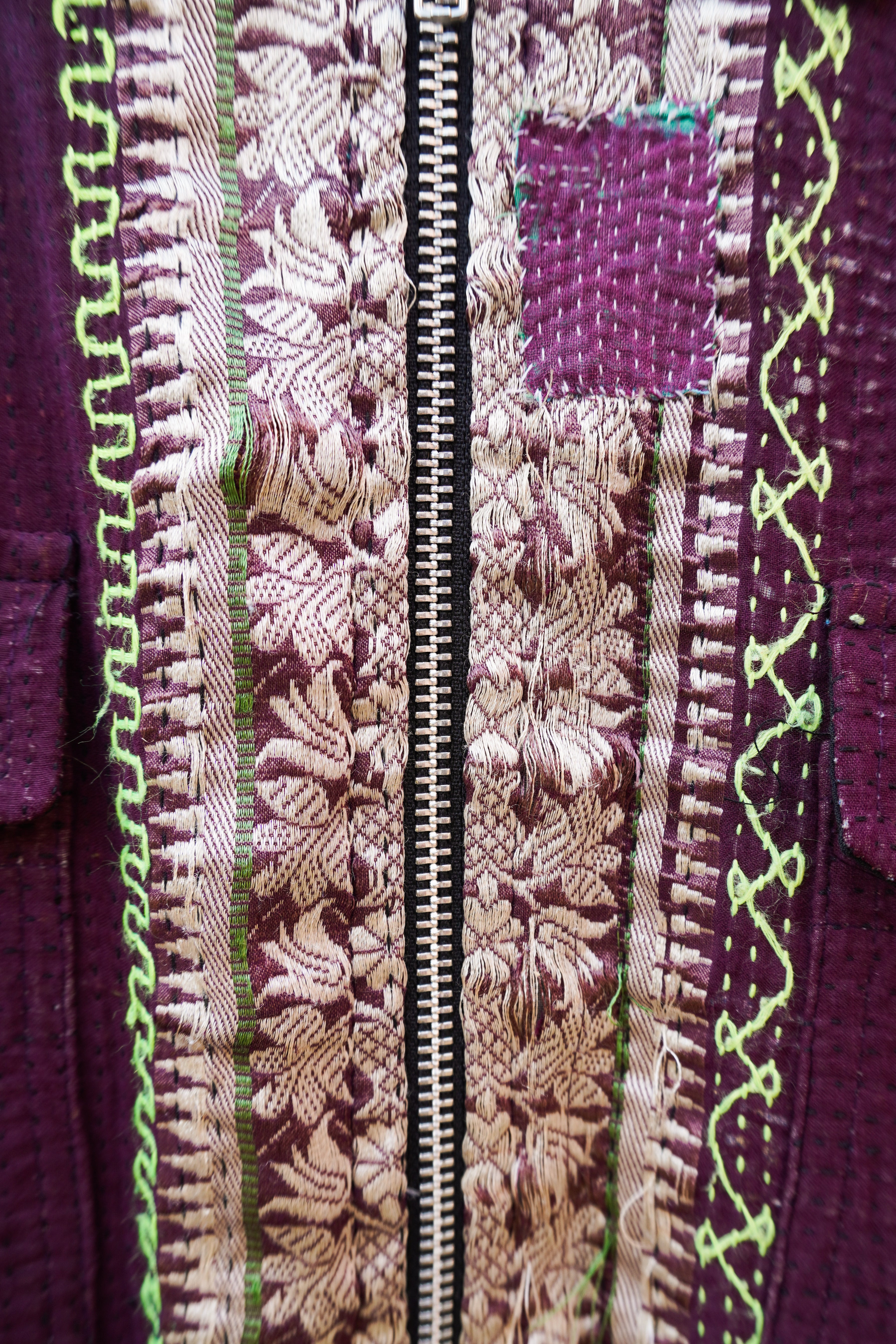 Midnight Kantha Jacket No. I — One of One
