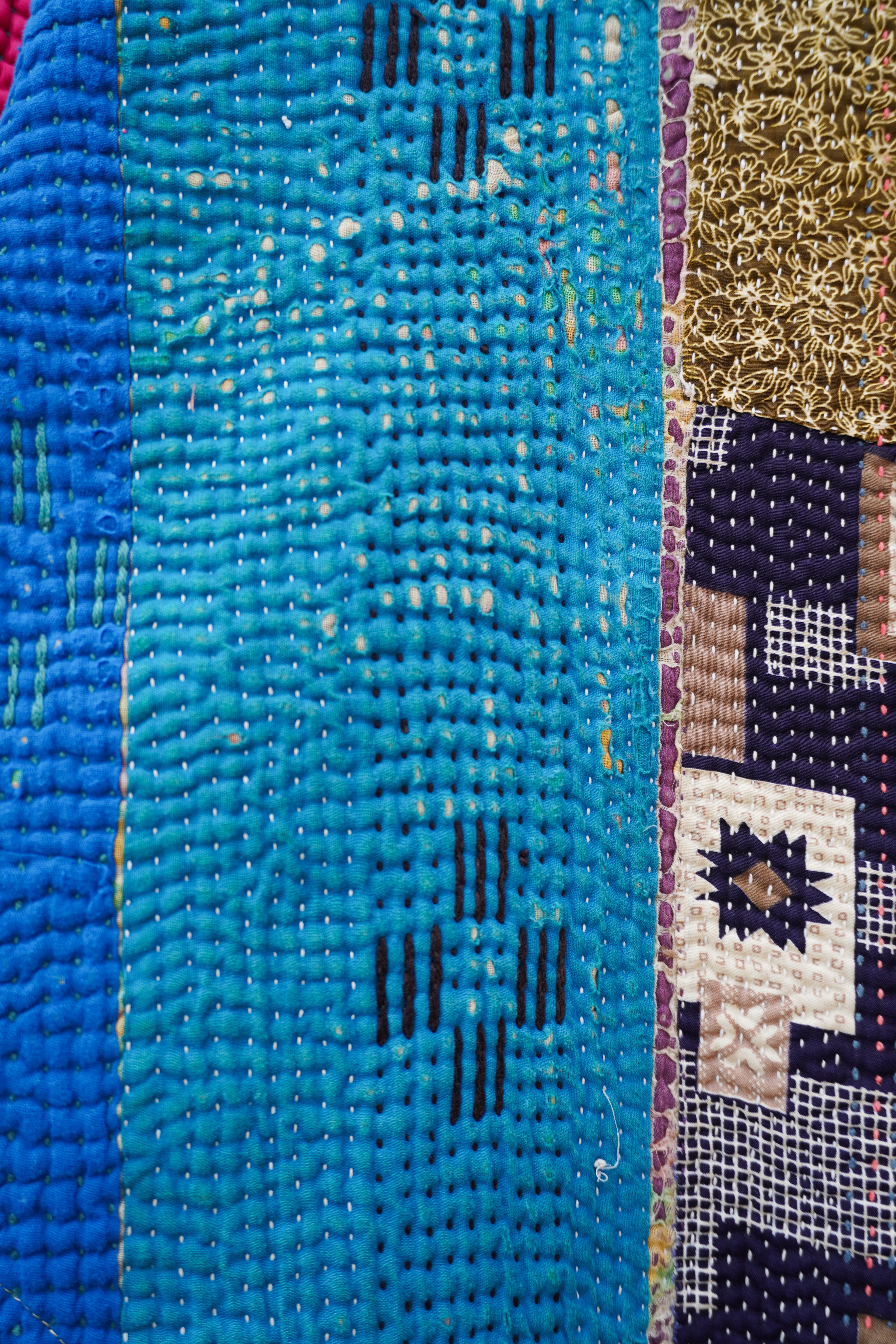 Full Patchwork Kantha Jacket No. XXIV — One of One
