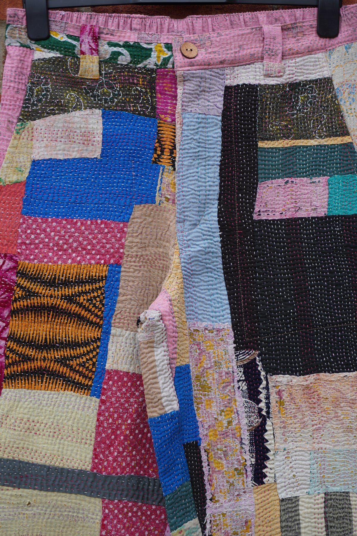 the Whole World Kantha Trousers No. LVII — One of One