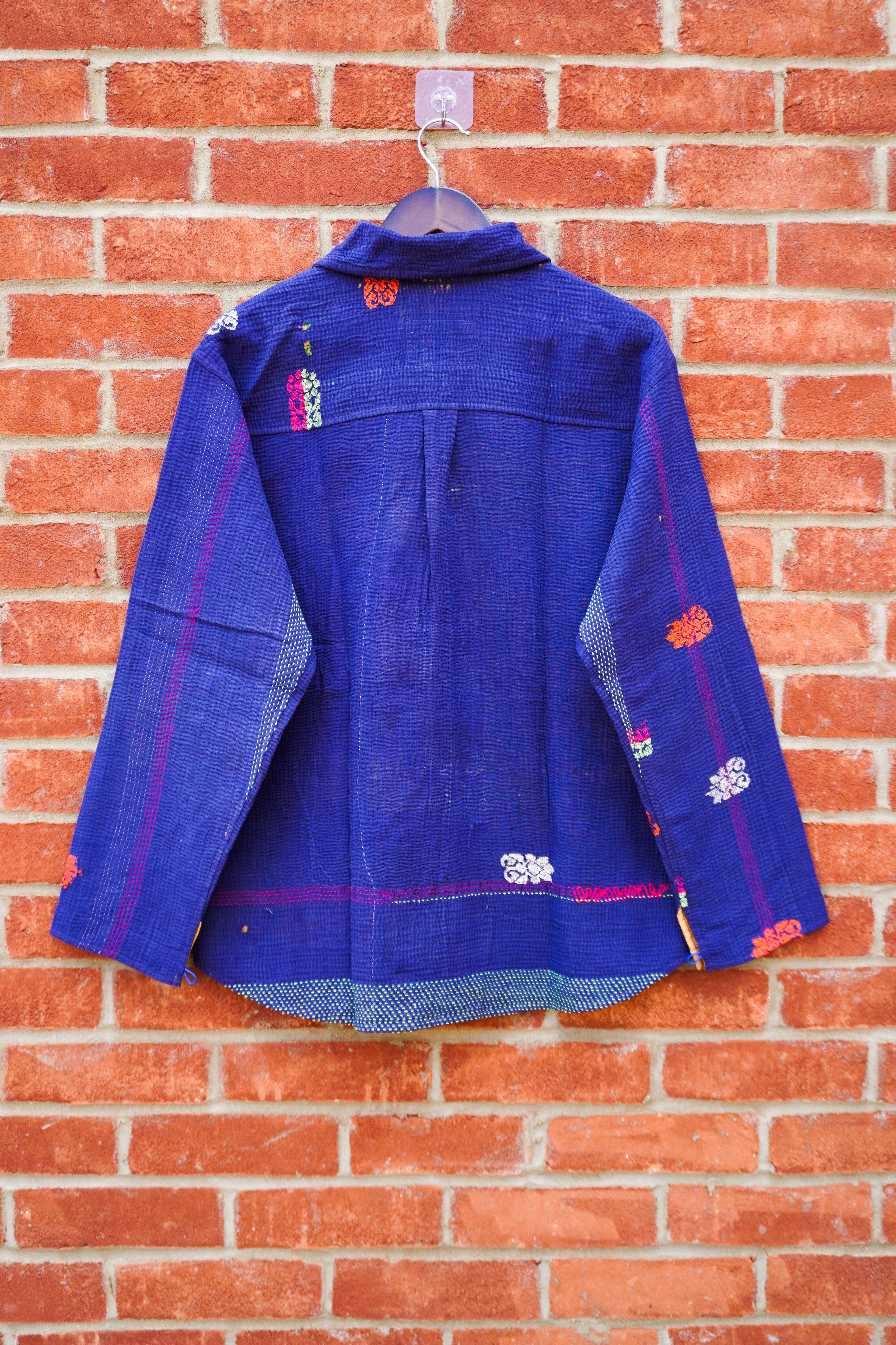 Violet Kantha Overshirt No. XLI — One of One