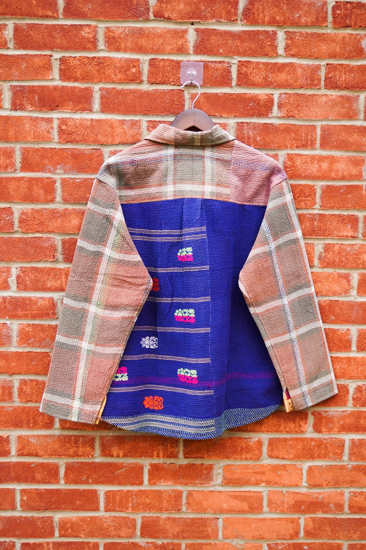 The Amethyst - Boxy Fit Kantha Shirt
