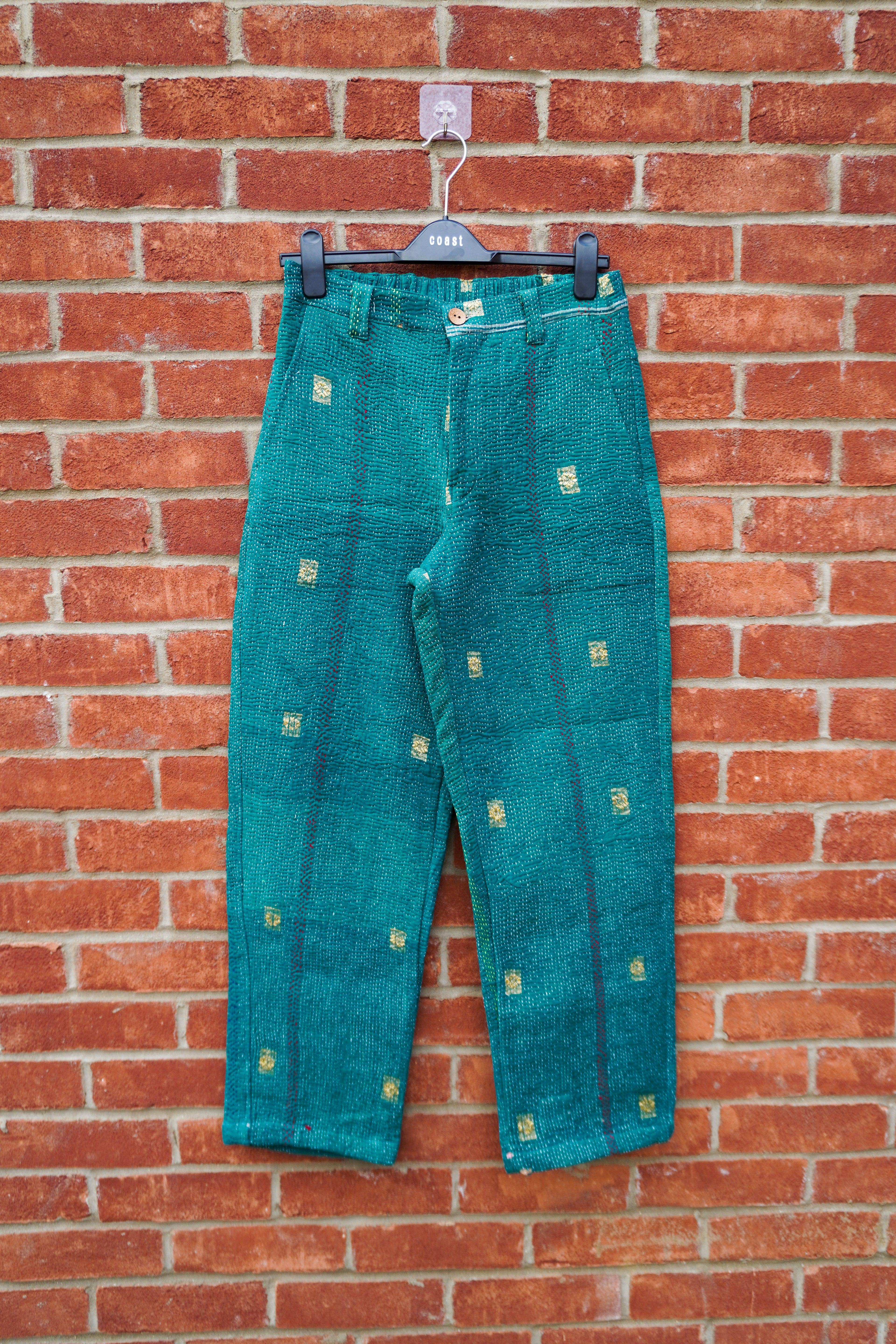 Vintage Quilt Kantha Trousers No. LXIV — One of One