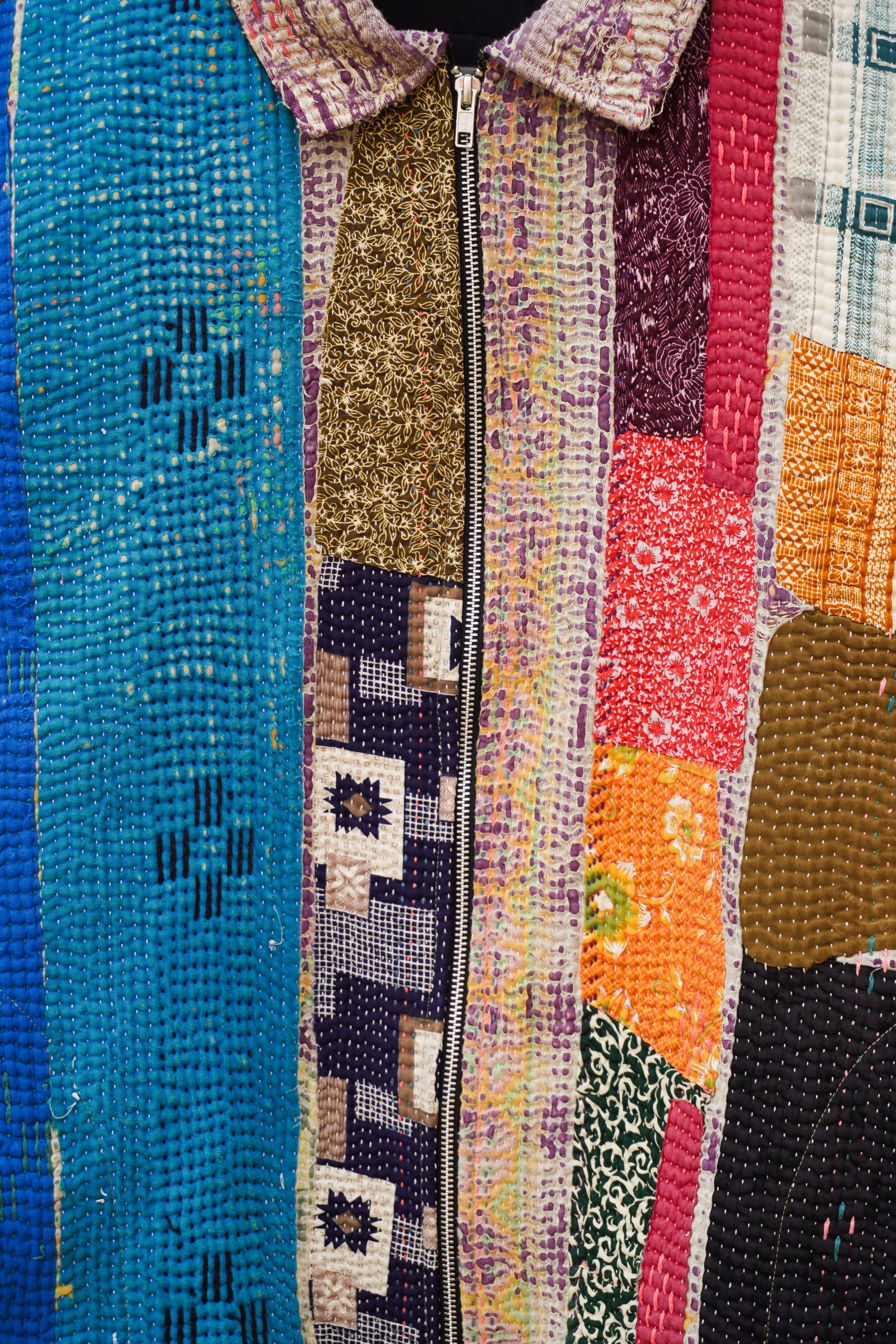 Full Patchwork Kantha Jacket No. XXIV — One of One