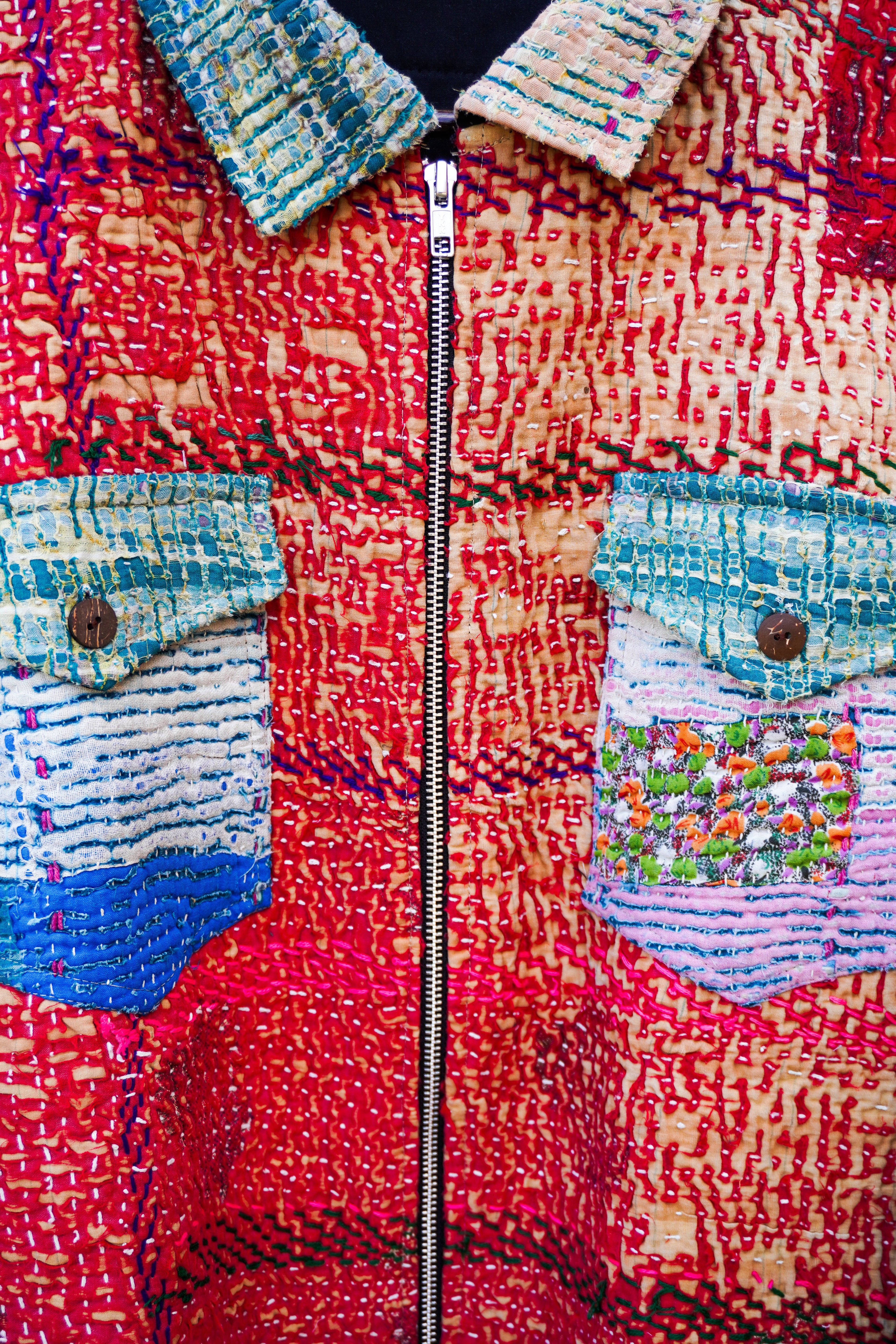 Fire & Water Heavyweight Oversized Kantha Jacket No. IV — One of One