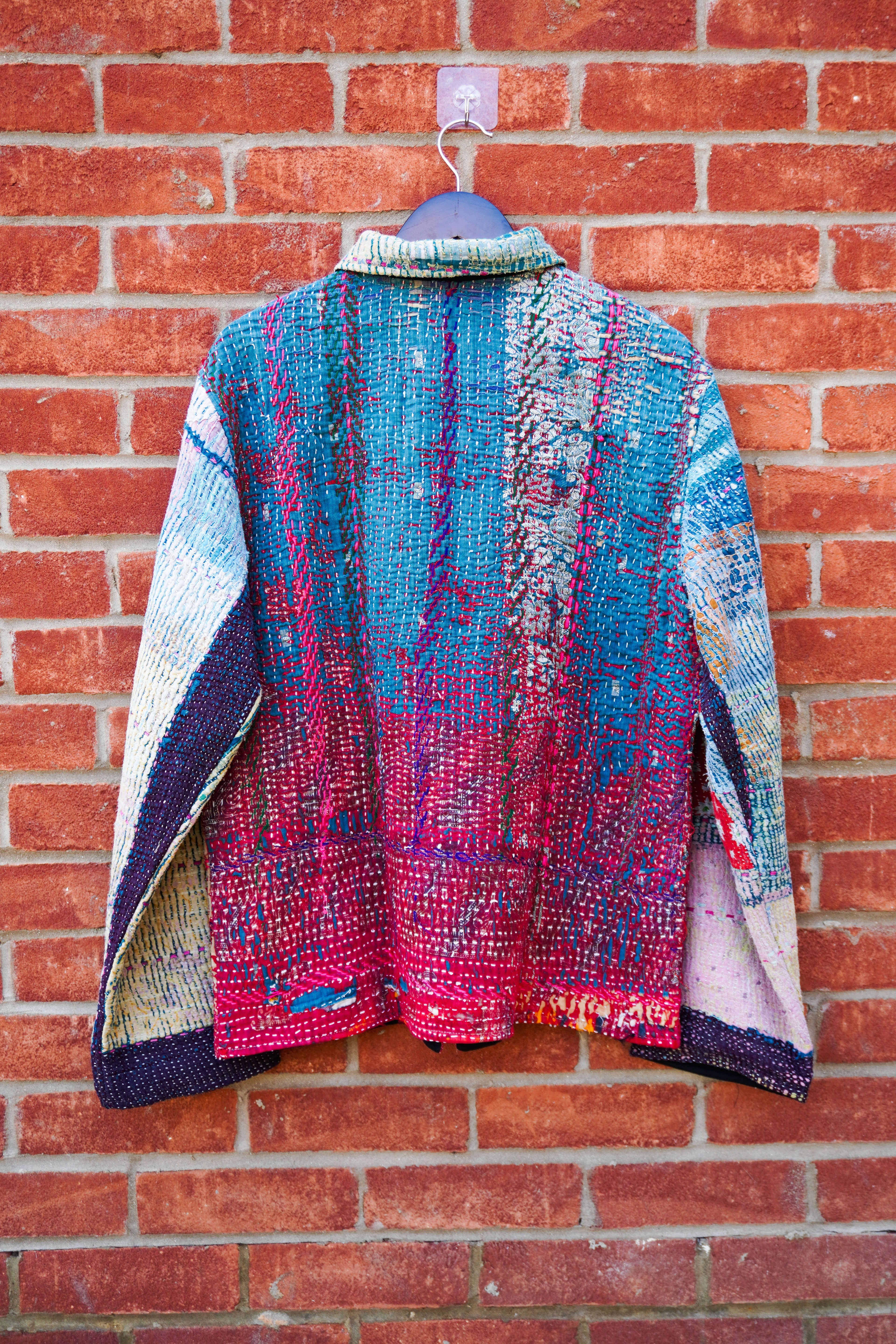 Fire & Water Heavyweight Oversized Kantha Jacket No. IV — One of One
