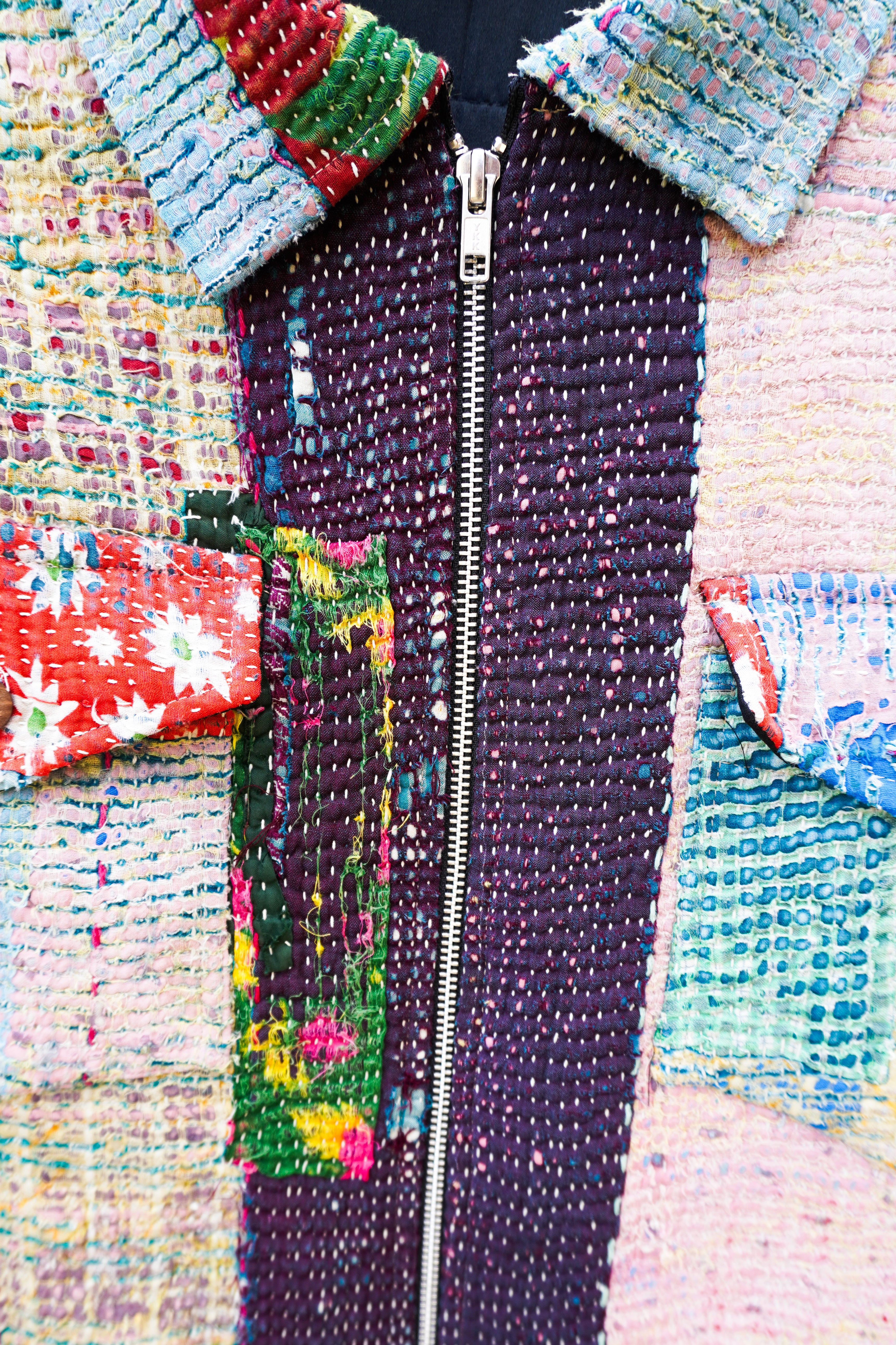 Painterly Kantha Jacket No. XVIII — One of One
