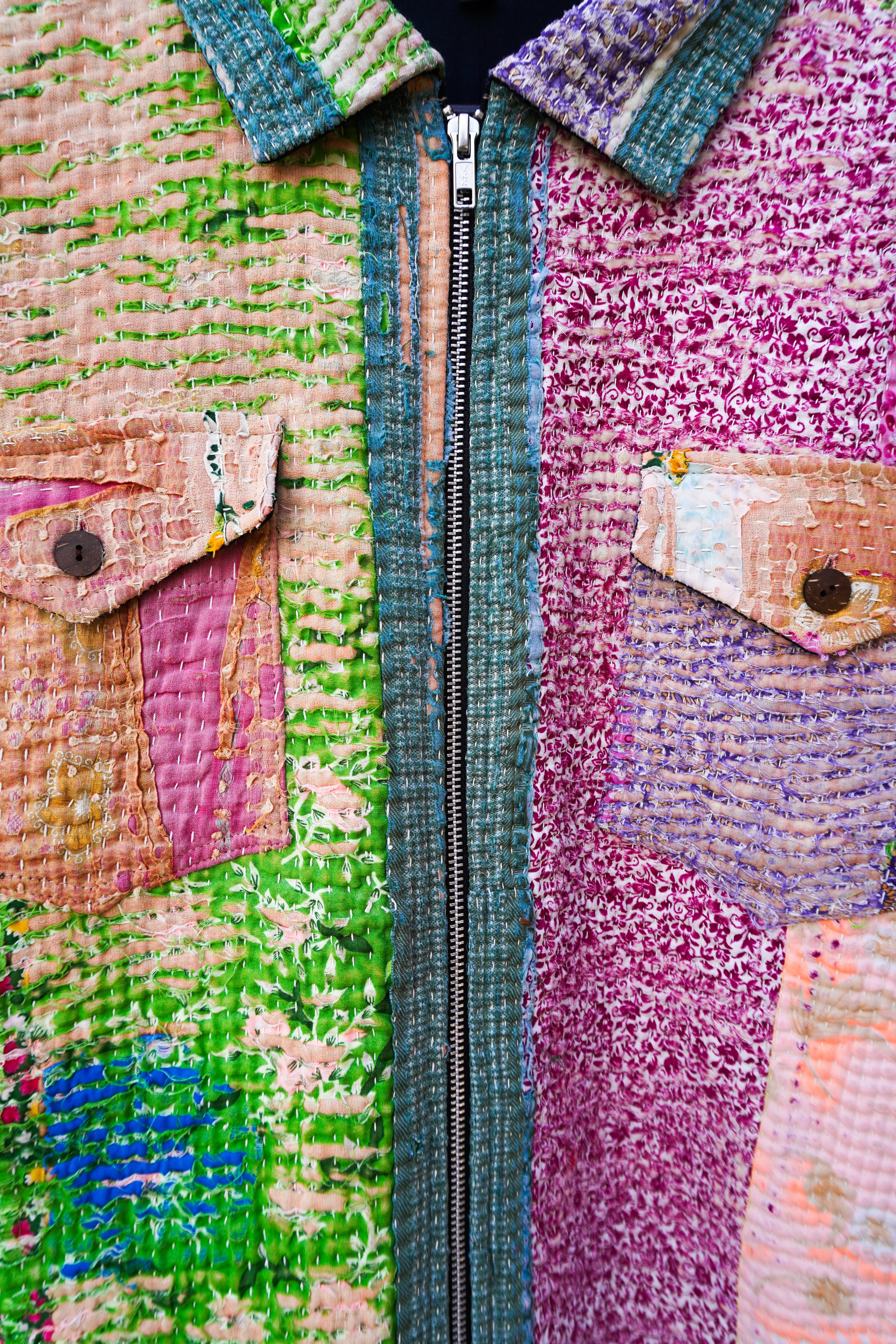 Heavyweight Quilted Kantha Jacket No. XIV — One of One