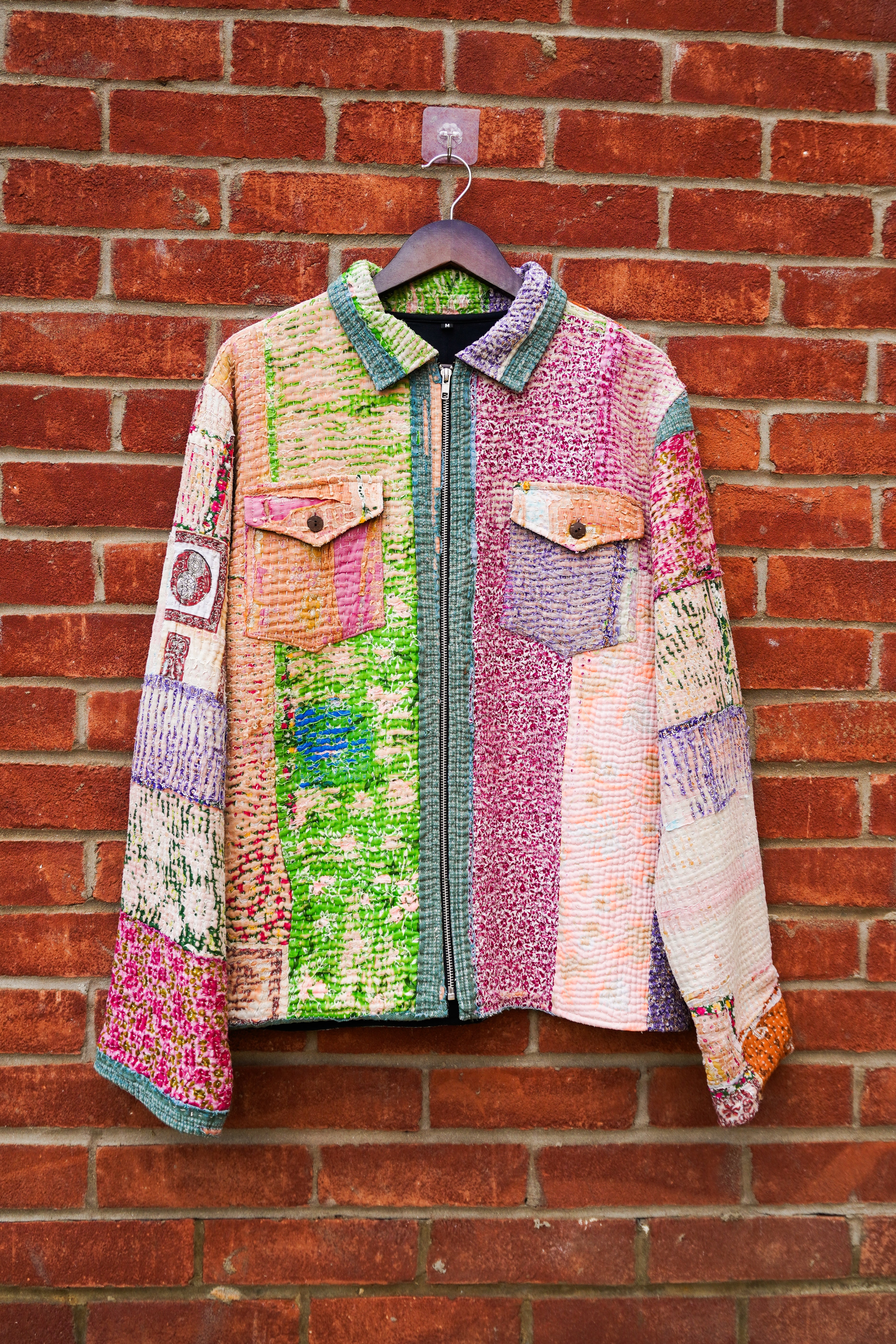 Heavyweight Quilted Kantha Jacket No. XIV — One of One