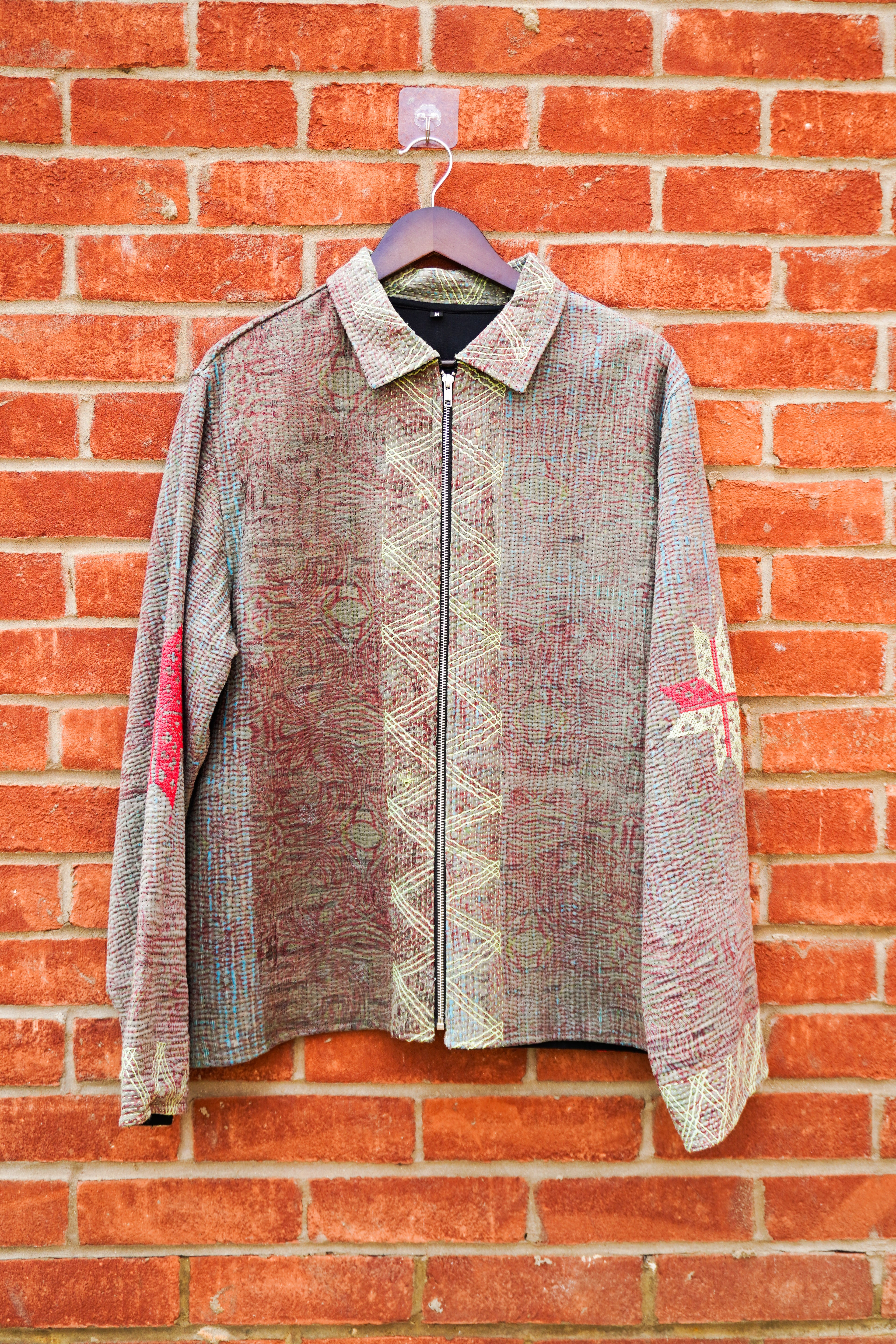 Sun-Faded Kantha Jacket No. XX — One of One