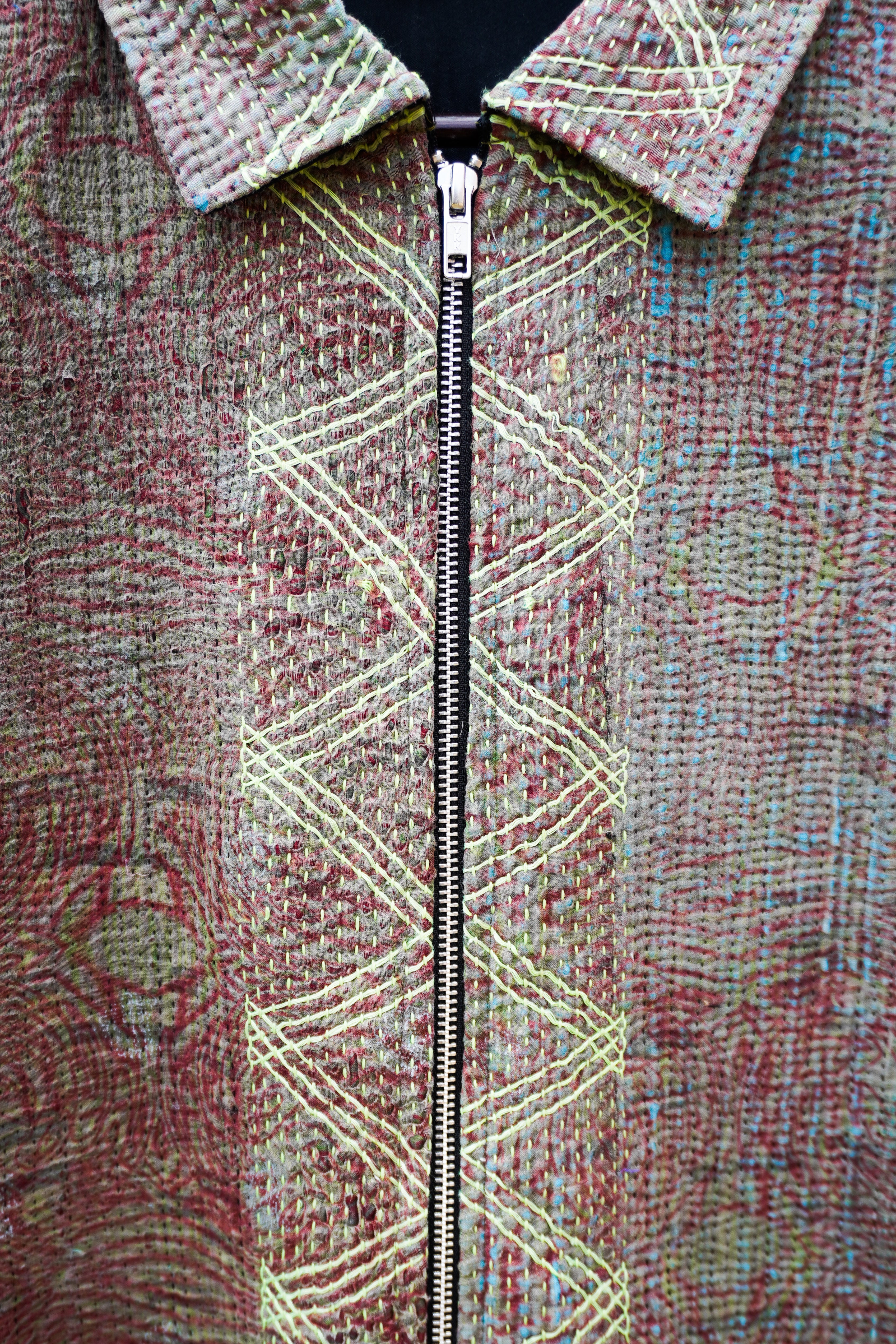 Sun-Faded Kantha Jacket No. XX — One of One