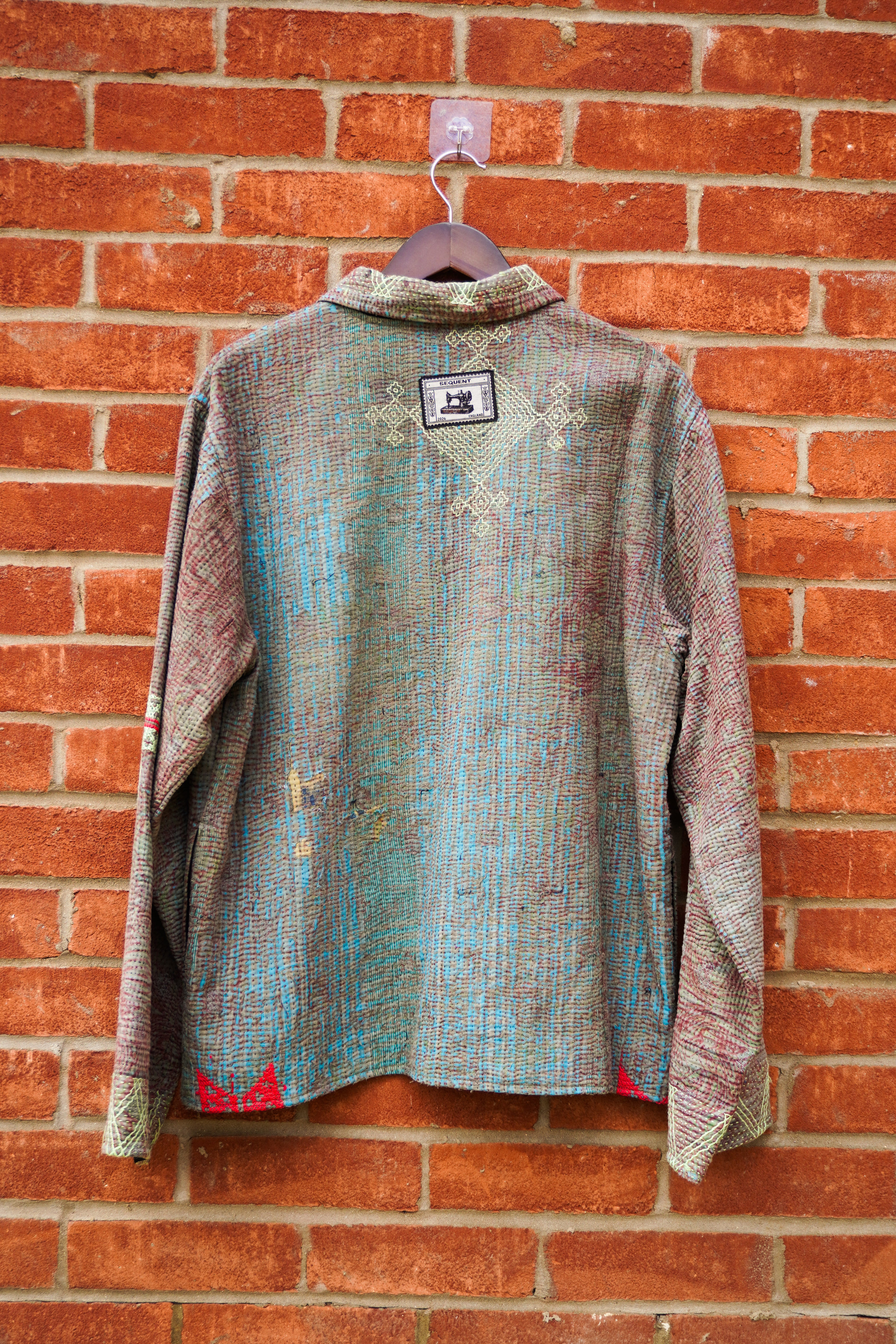Sun-Faded Kantha Jacket No. XX — One of One