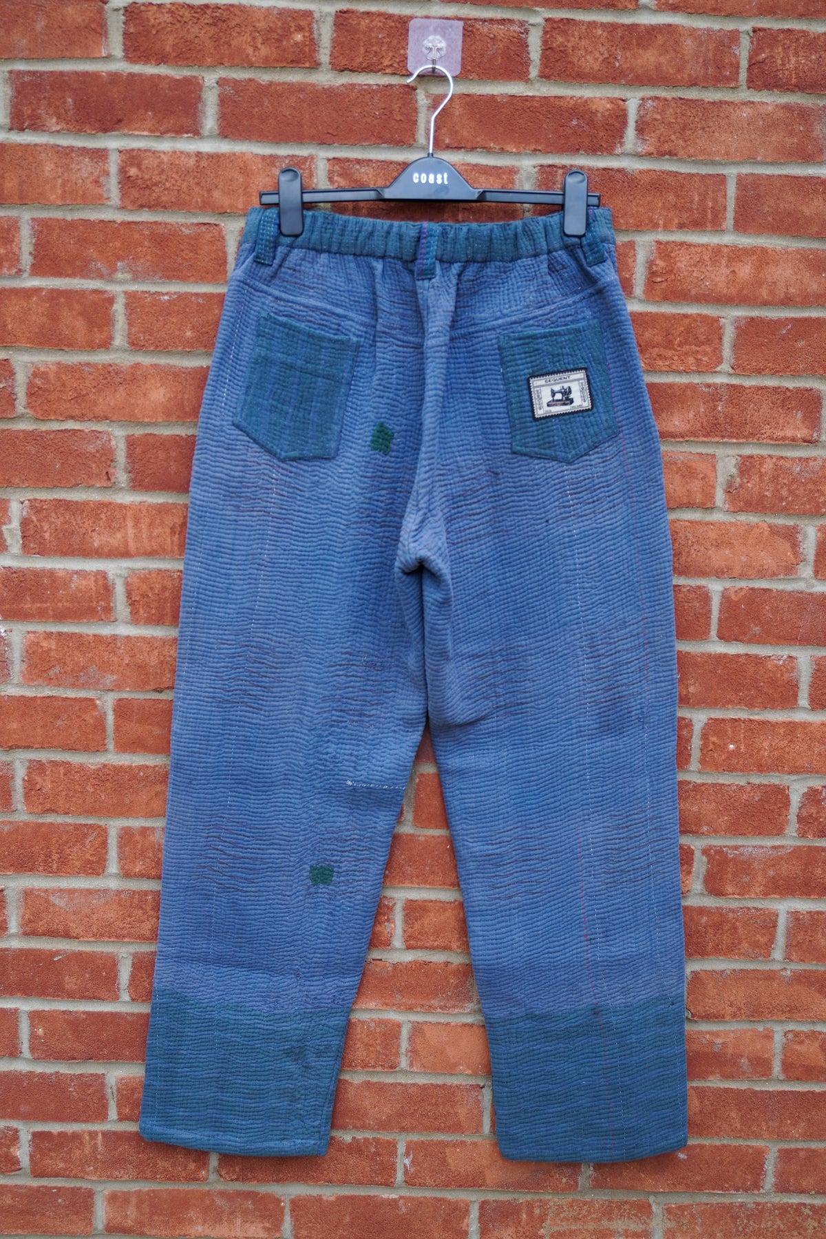 Indigo Kantha Trousers No. XLVIII — One of One