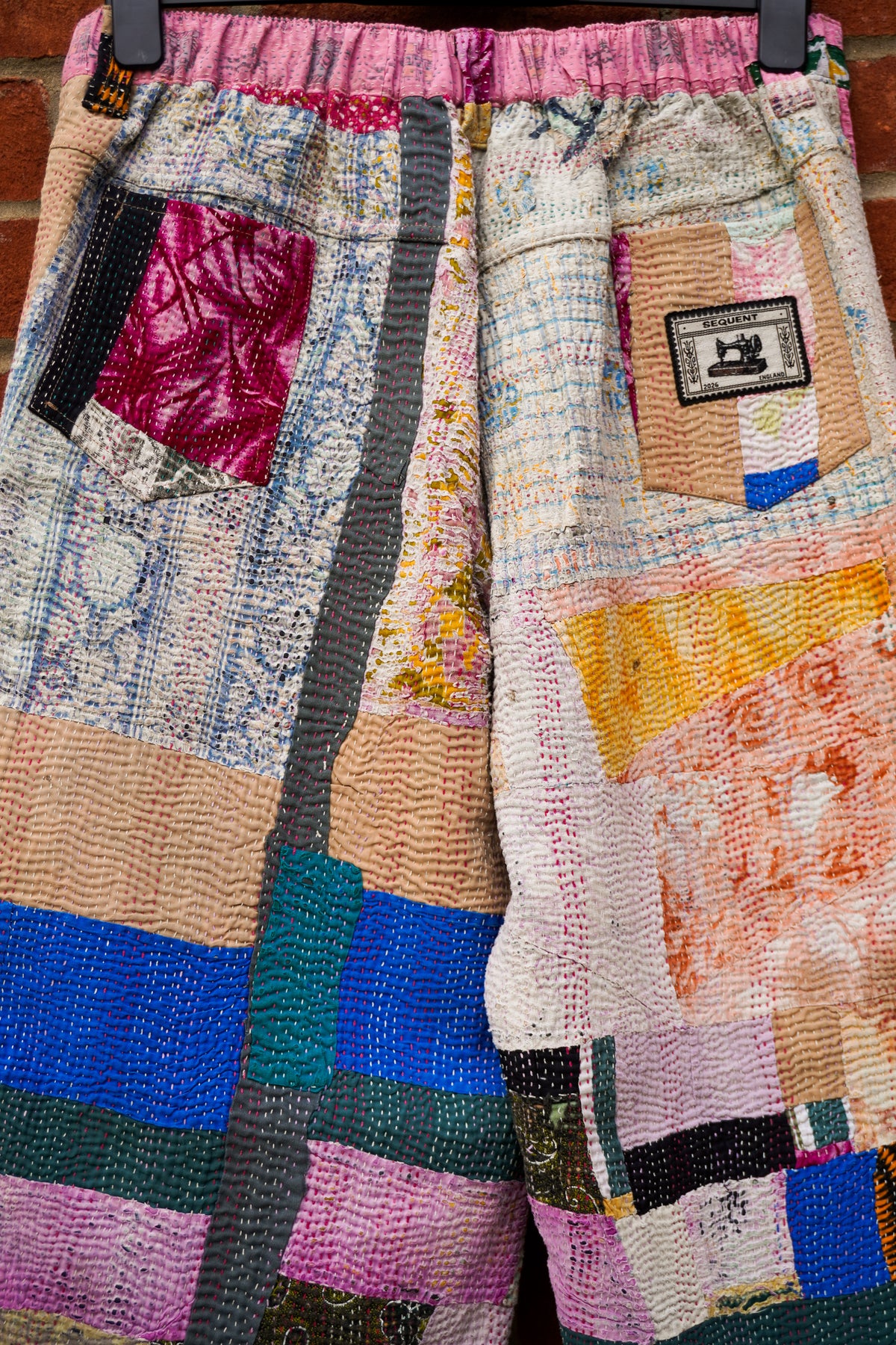 the Whole World Kantha Trousers No. LVII — One of One