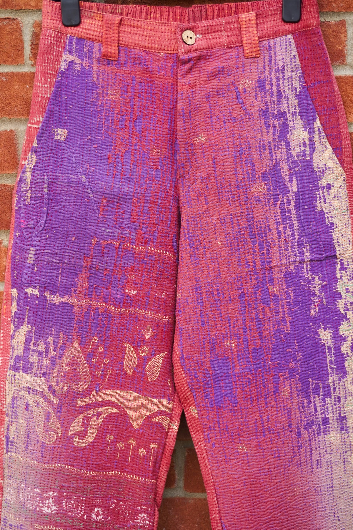 Ombré Kantha Trousers No. XXXVI — One of One
