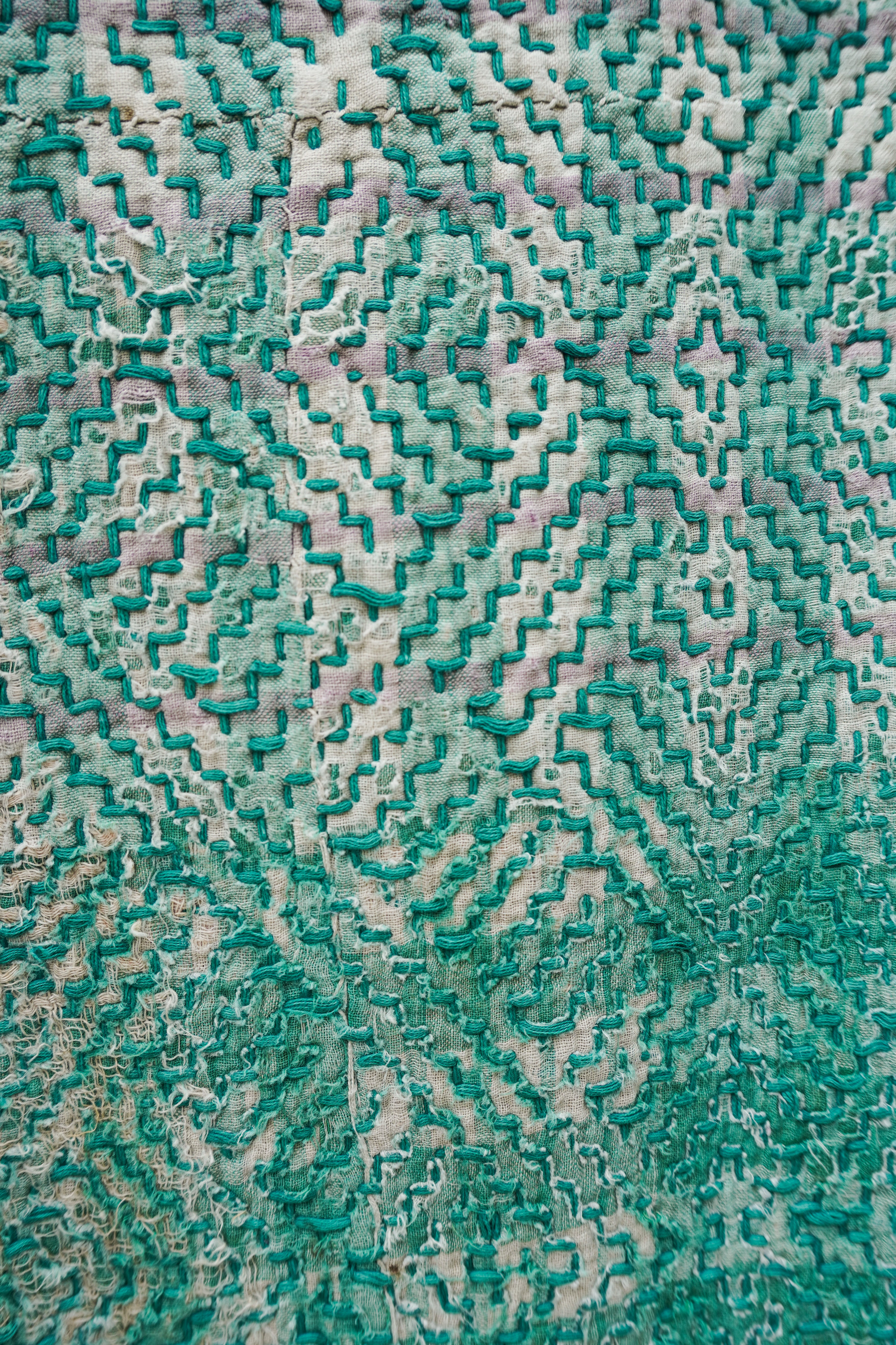 Tonal Kantha Jacket No. XV — One of One