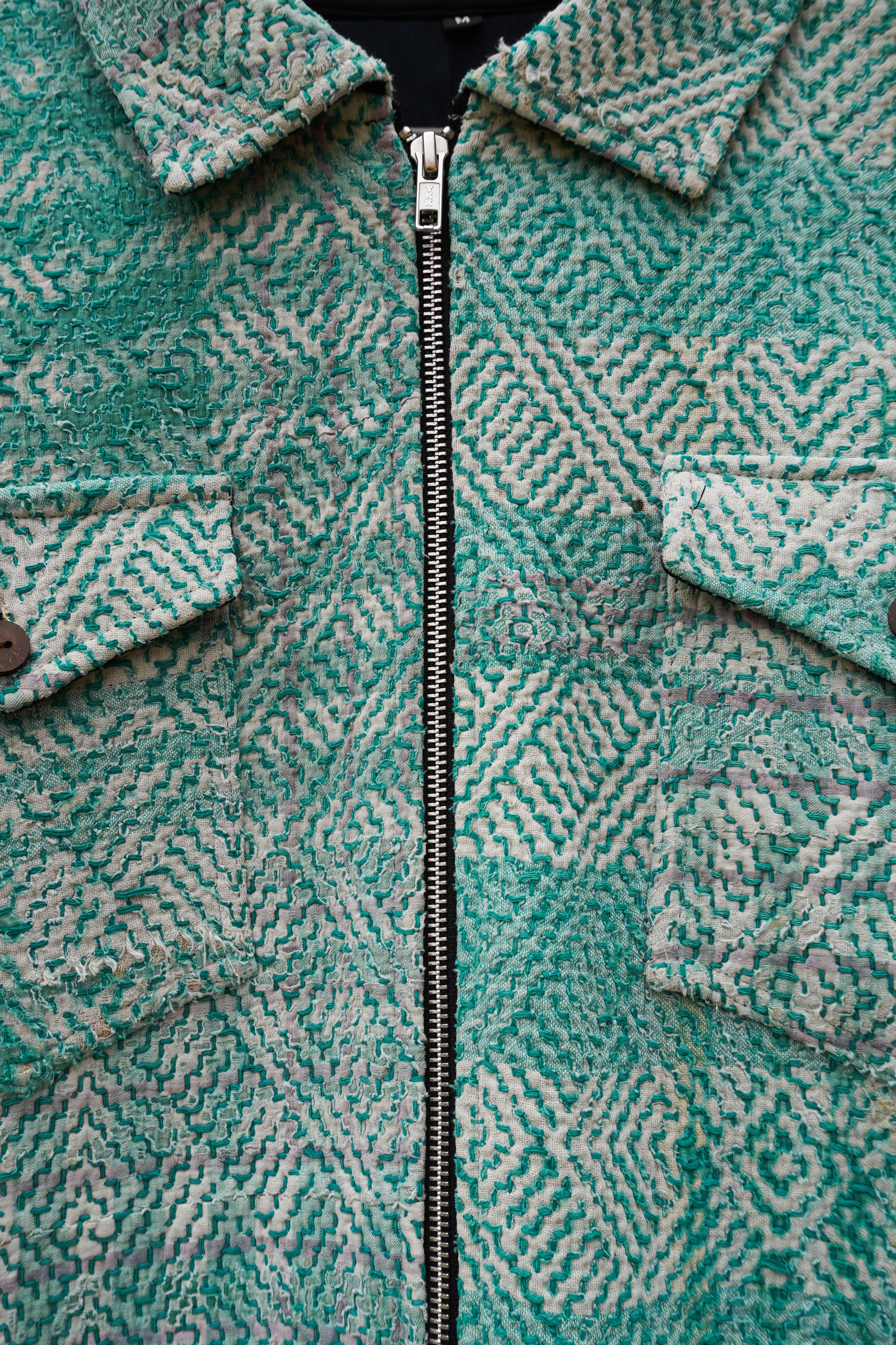 Tonal Kantha Jacket No. XV — One of One