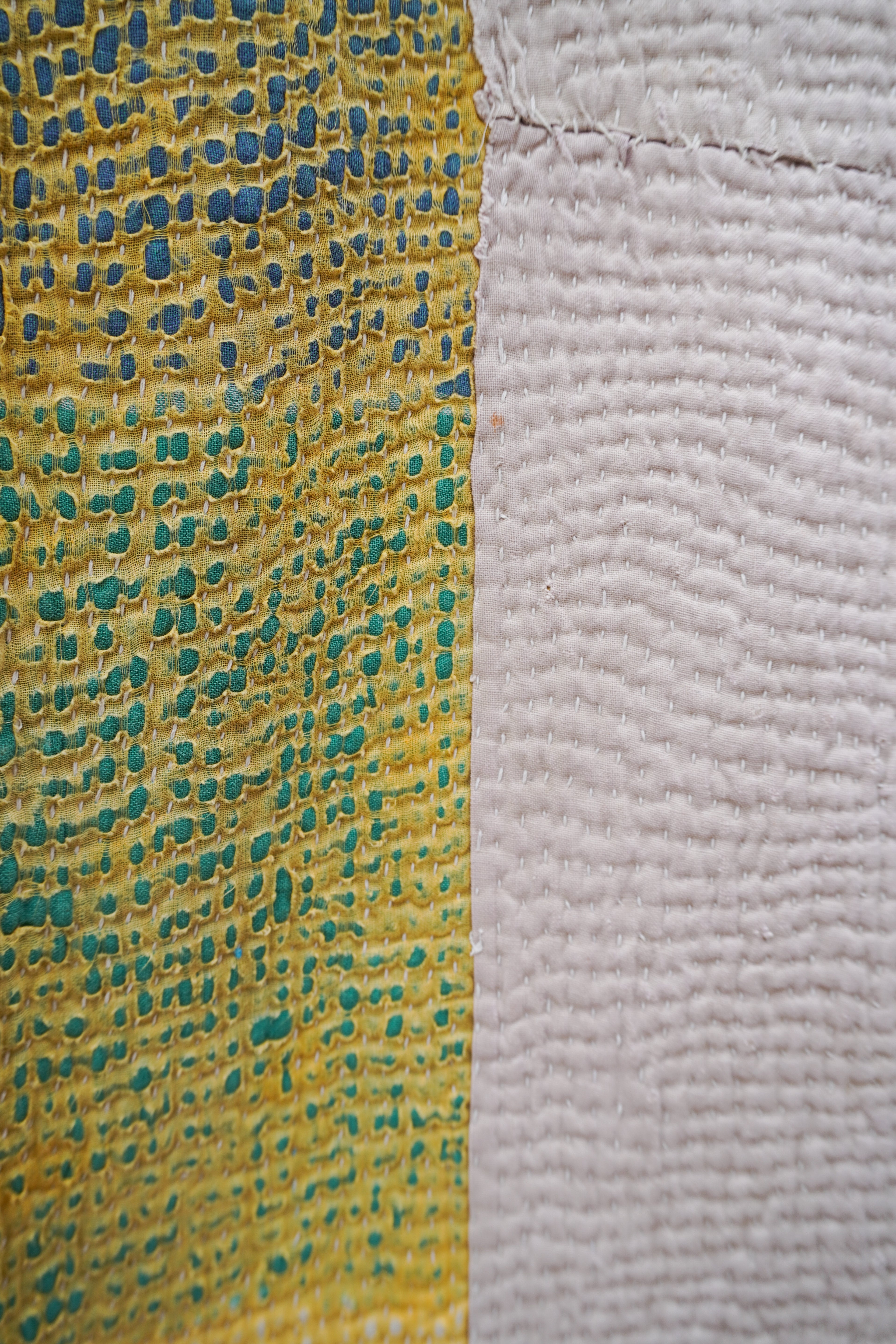 Bold Patchwork Kantha Jacket No. XXIII — One of One