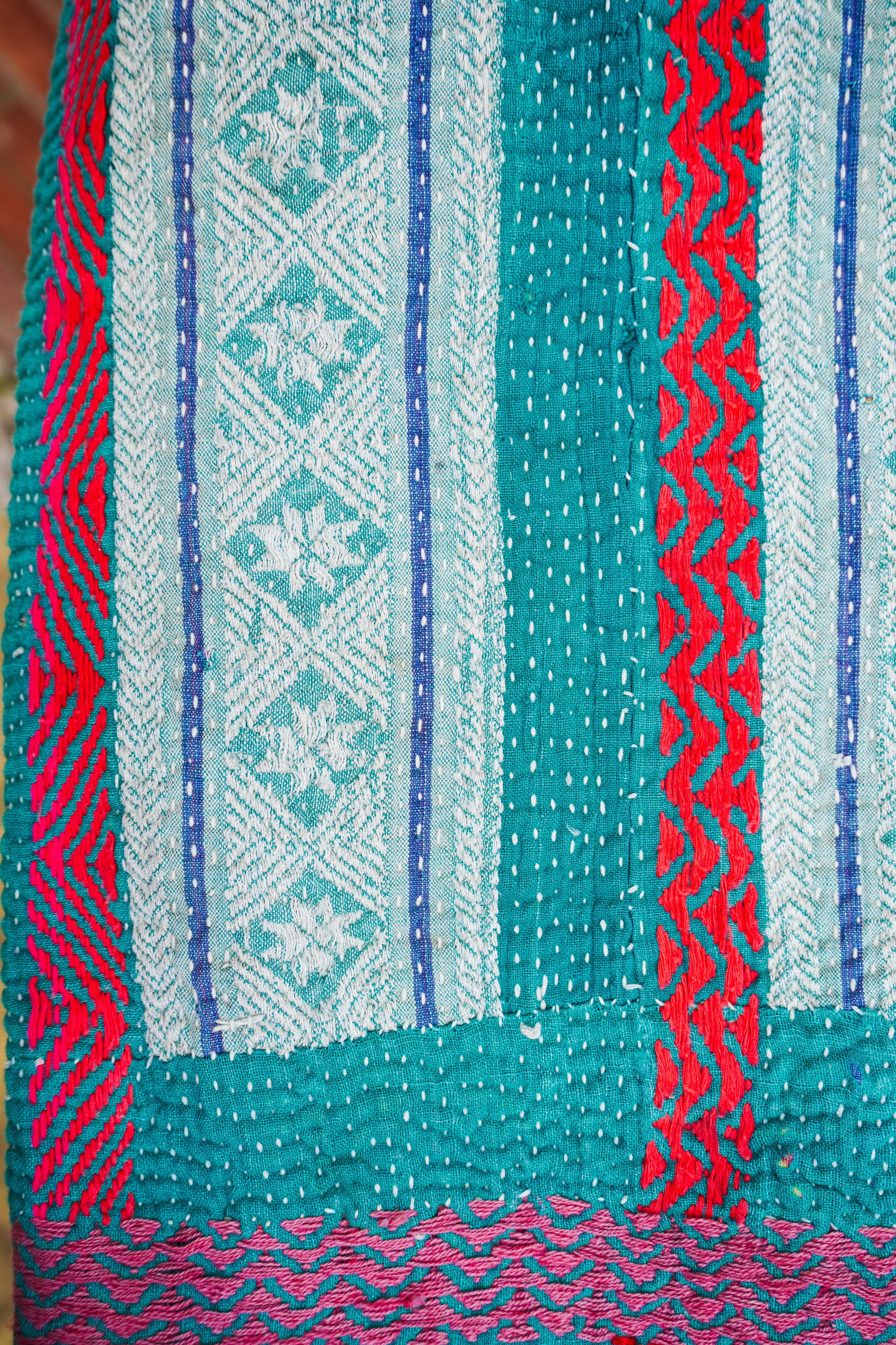 Vintage Sari Kantha Jacket No. XIX — One of One