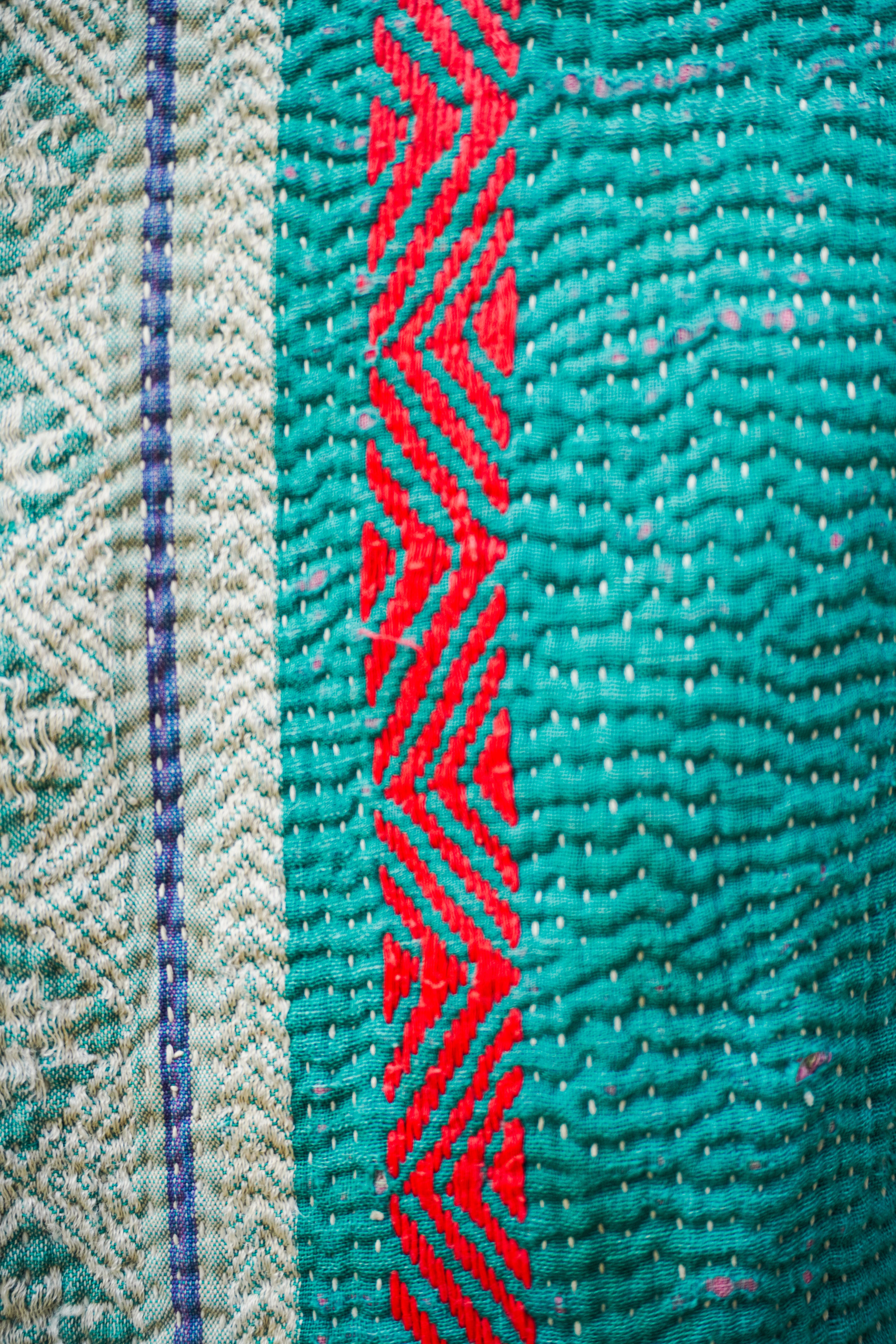 Vintage Sari Kantha Jacket No. XIX — One of One