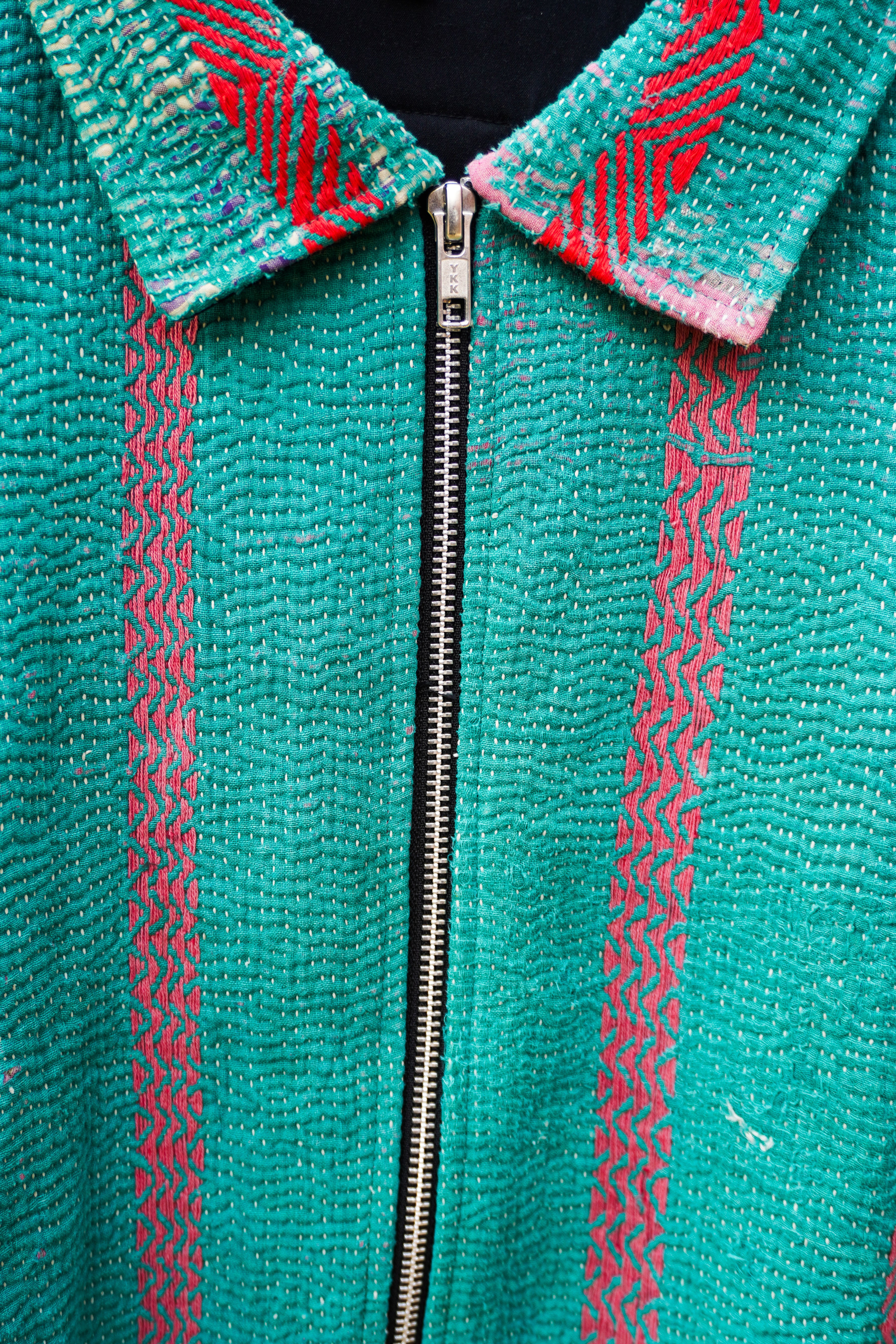 Vintage Sari Kantha Jacket No. XIX — One of One