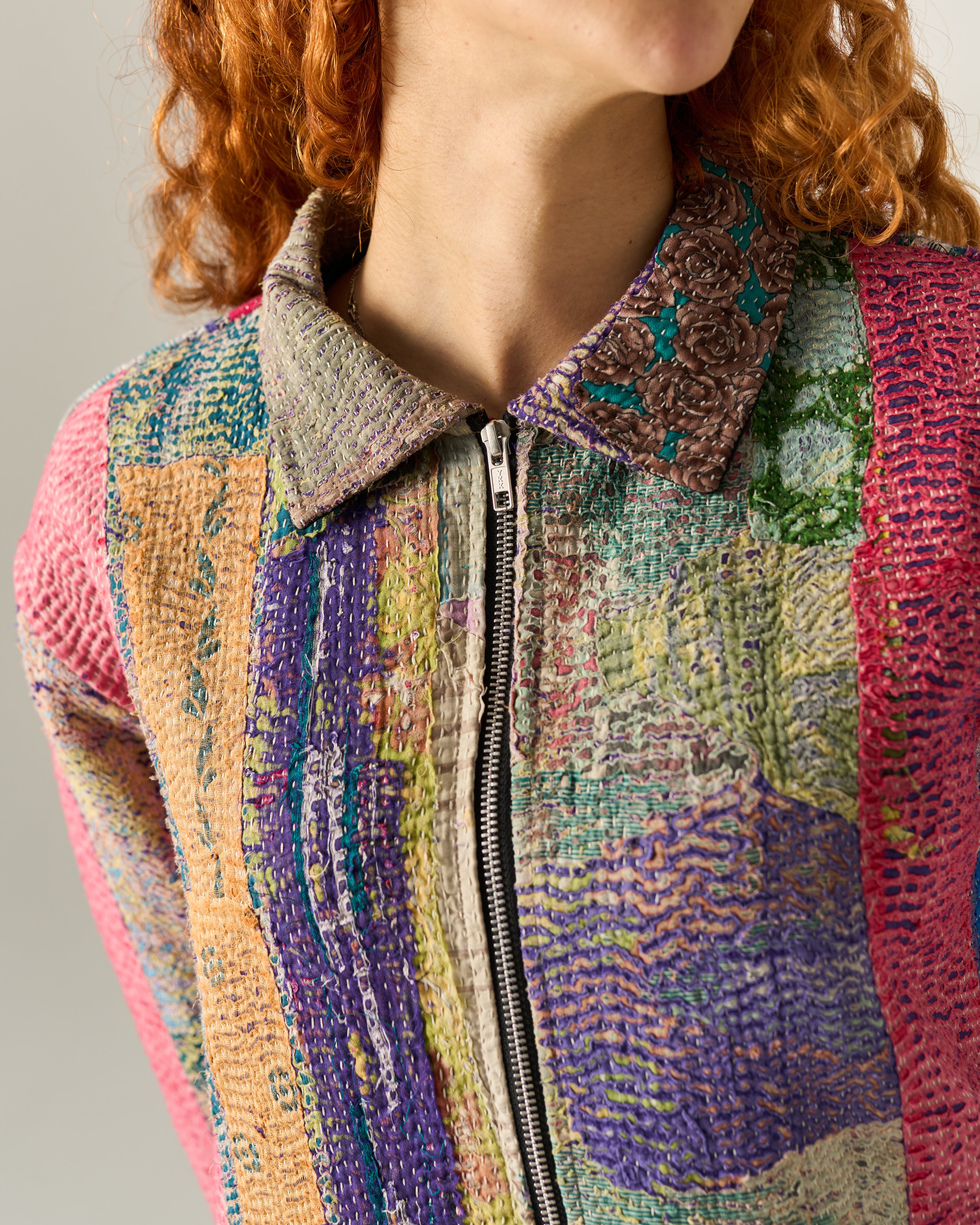 Relaxed Heavyweight Kantha Jacket No. V — One of One