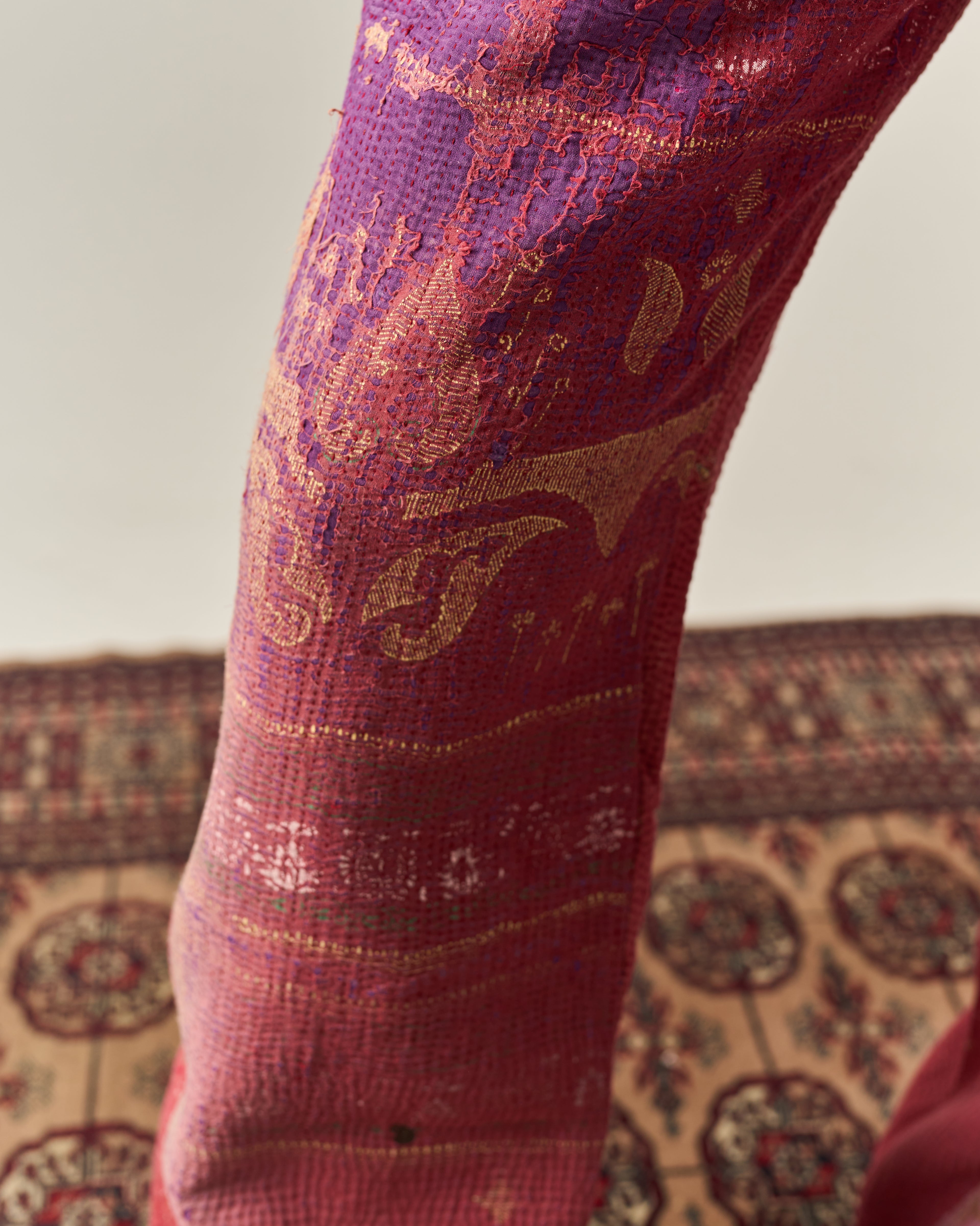 Ombré Kantha Trousers No. XXXVI — One of One