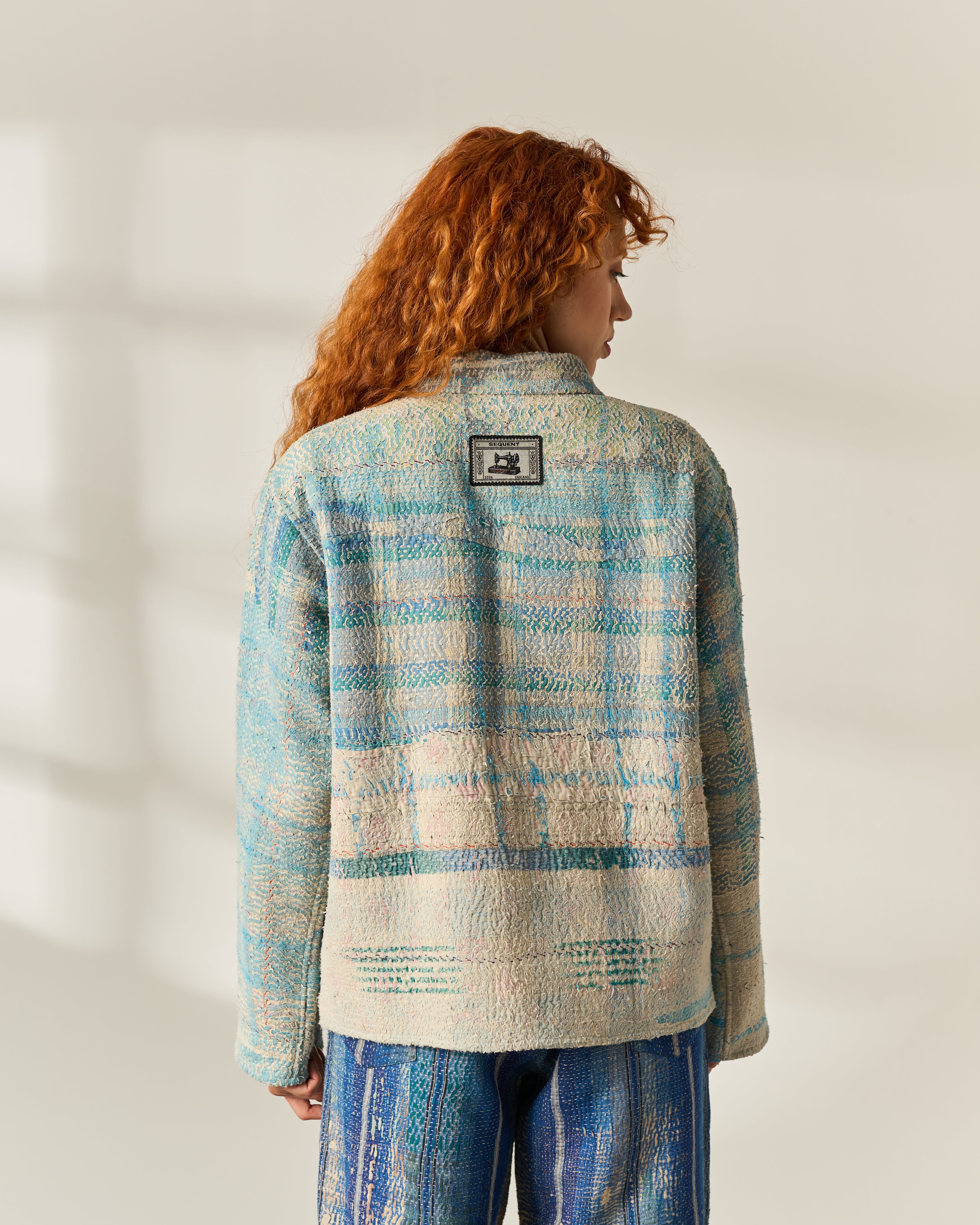Coastal Wash Kantha Jacket No. XVII — One of One