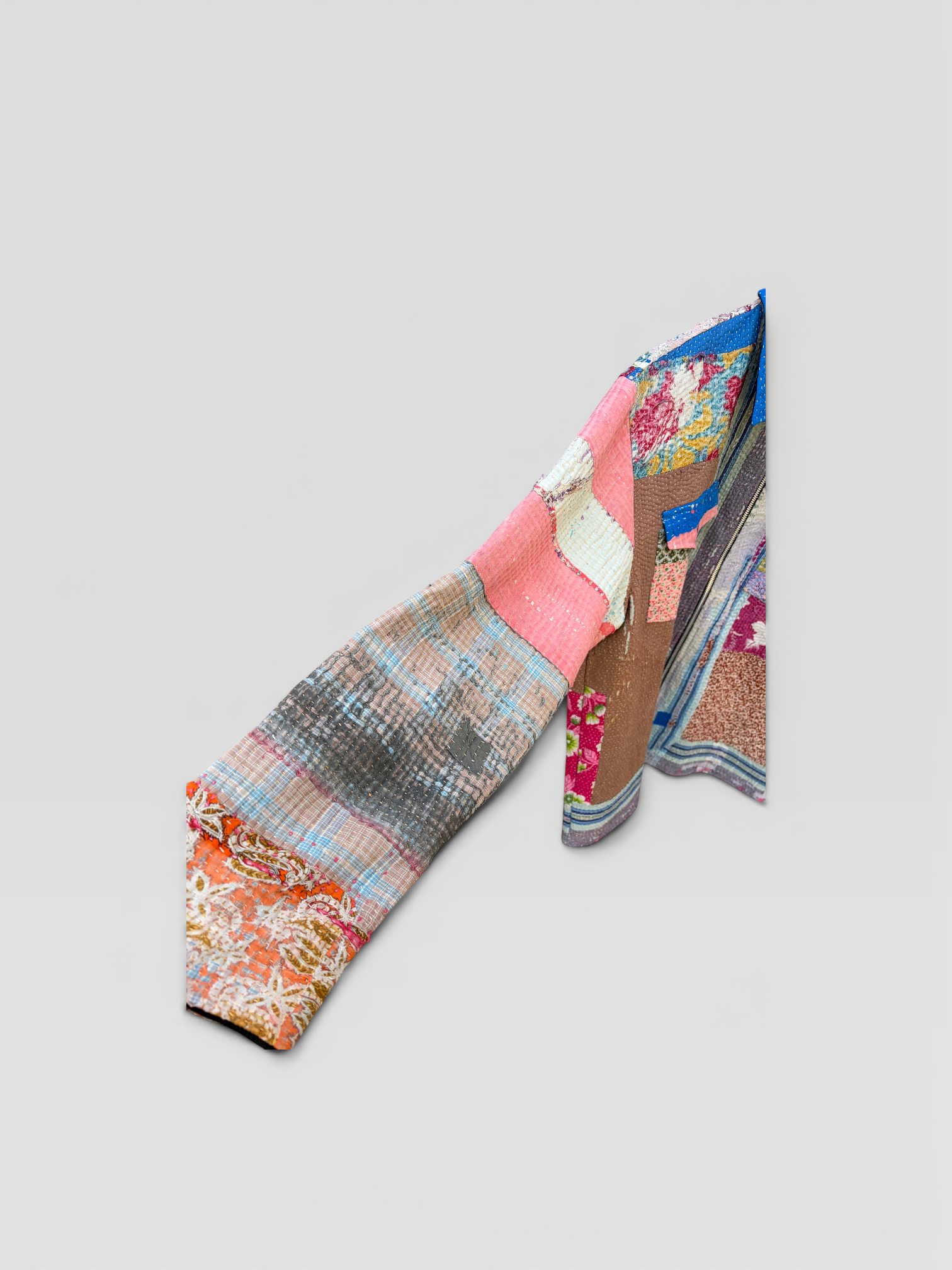Romantic Floral Kantha Jacket No. XIII — One of One