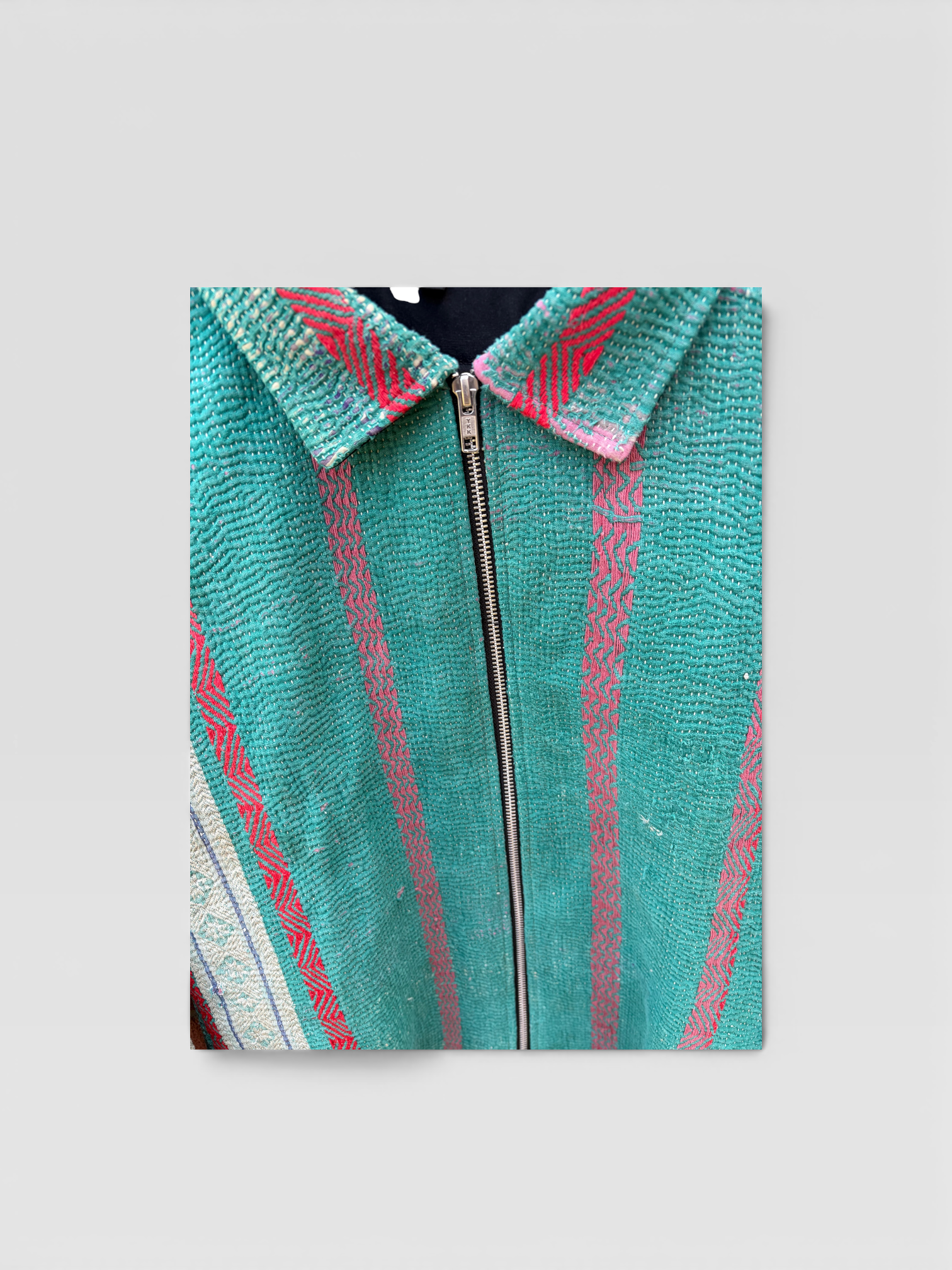 Vintage Sari Kantha Jacket No. XIX — One of One