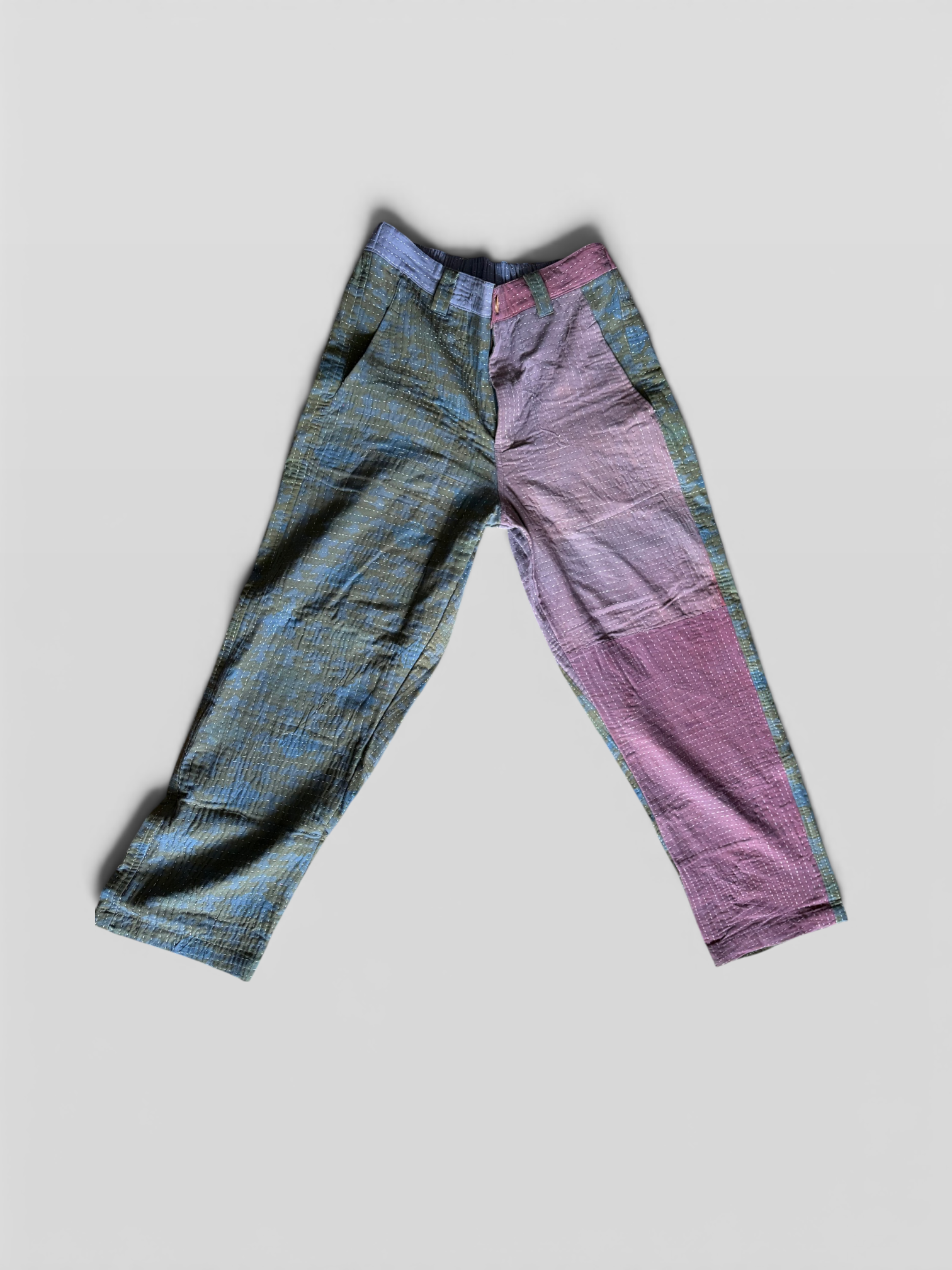 Split-Leg Kantha Trousers No. XXXII — One of One
