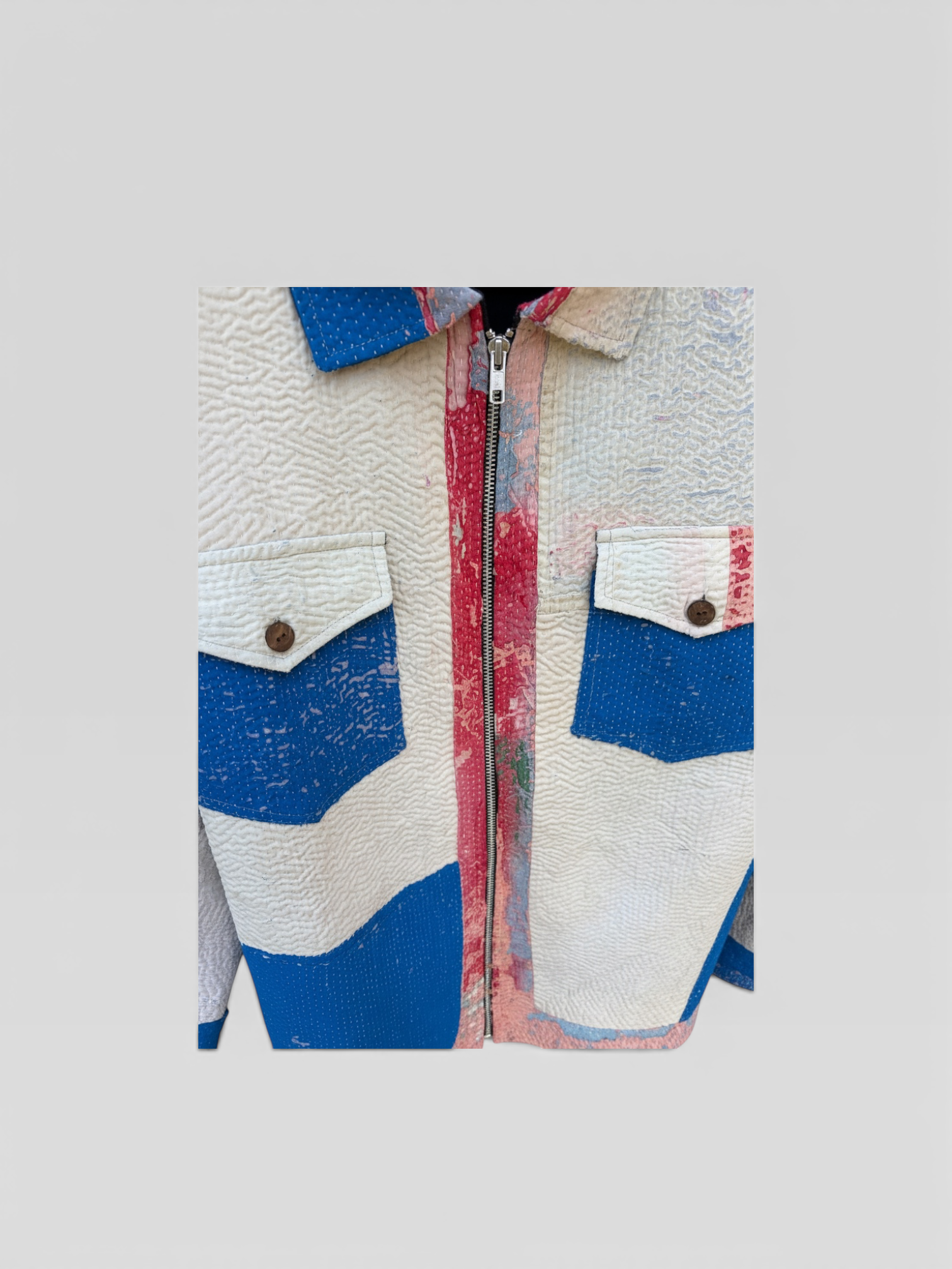 Vintage Quilt Kantha Jacket No. X — One of One