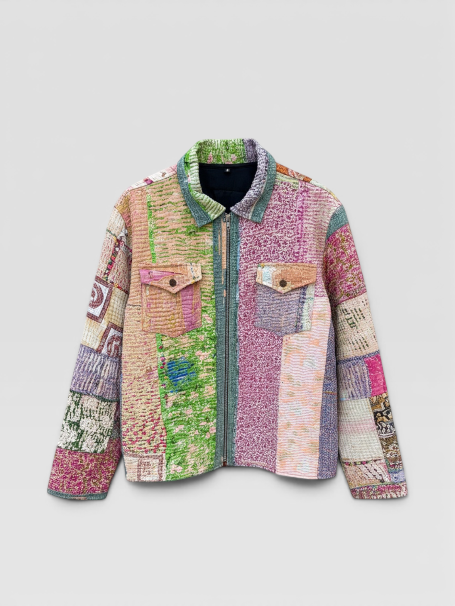 Heavyweight Quilted Kantha Jacket No. XIV — One of One