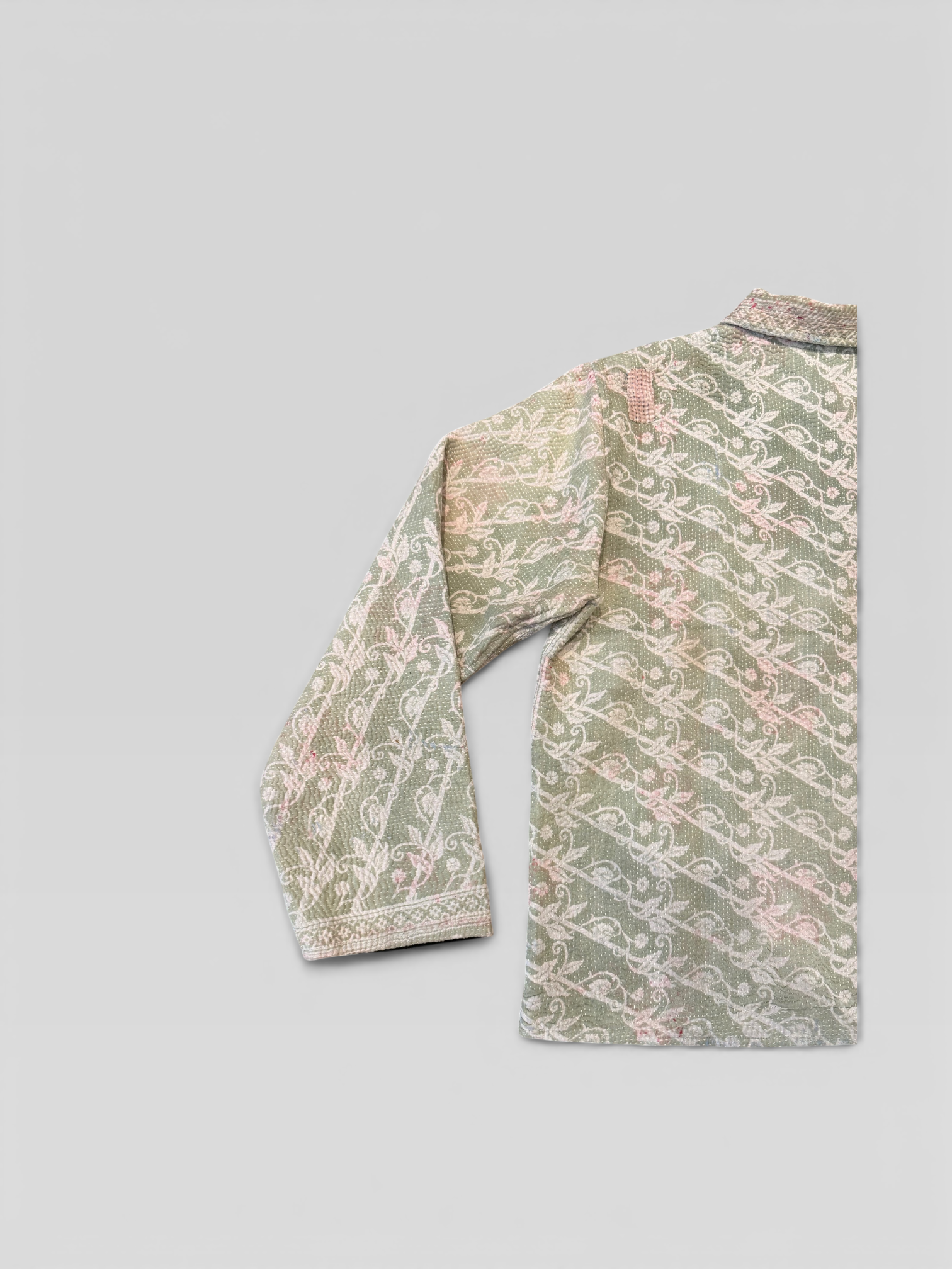 Sage Kantha Jacket No. LXI — One of One