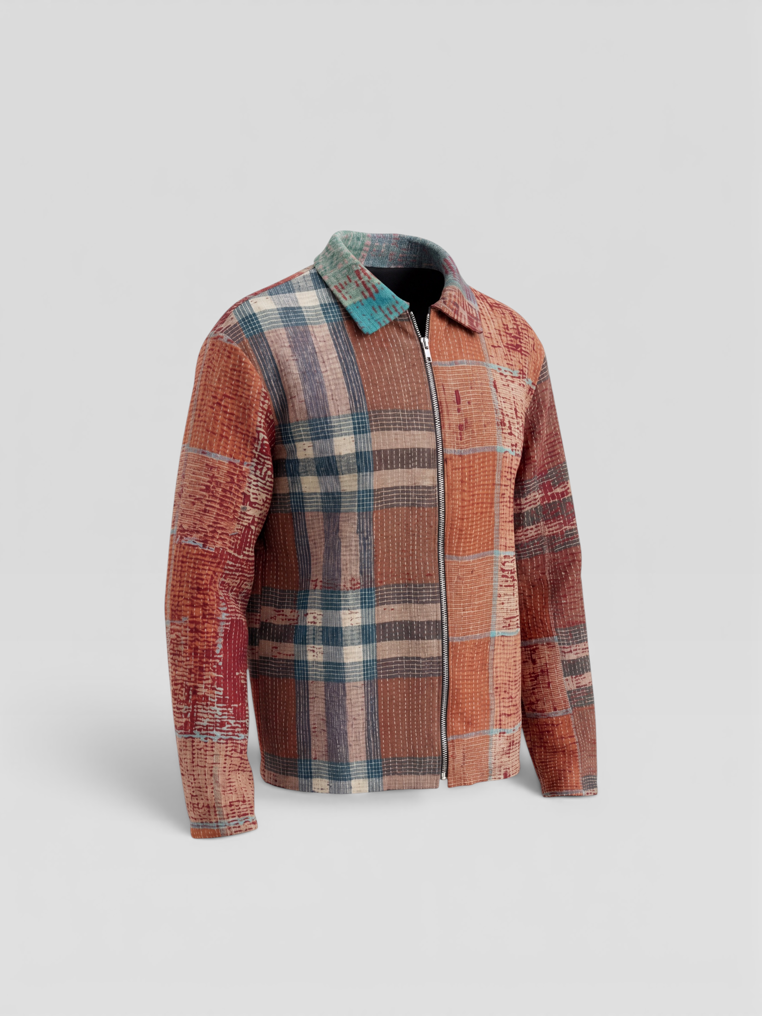 Autumn Tones Kantha Jacket No. XI — One of One