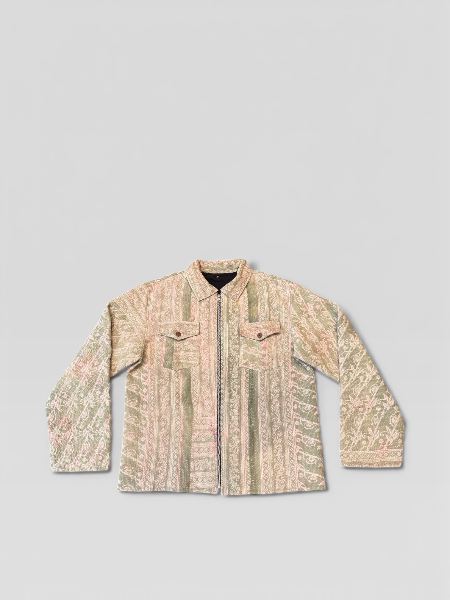 Sage Kantha Jacket No. LXI — One of One