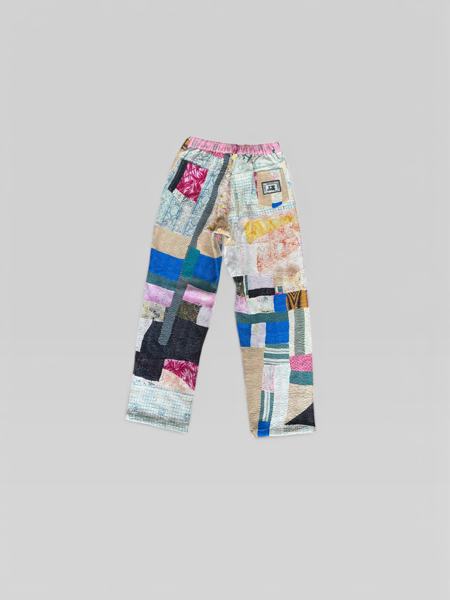 Patchwork Kantha Trousers No. LVII — One of One