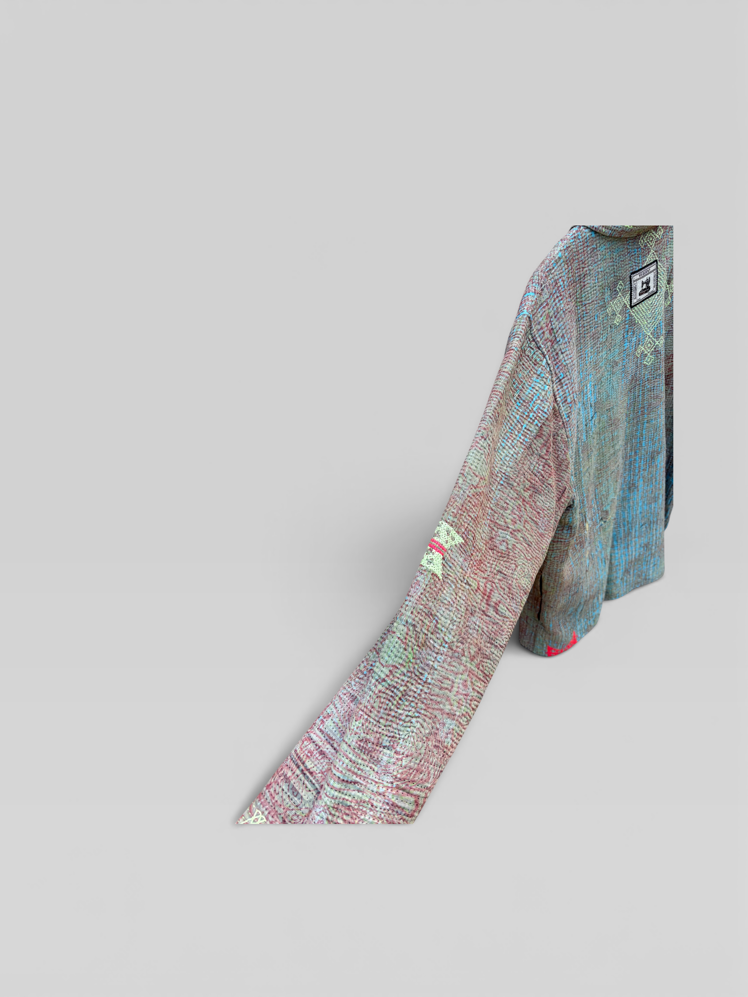 Sun-Faded Kantha Jacket No. XX — One of One